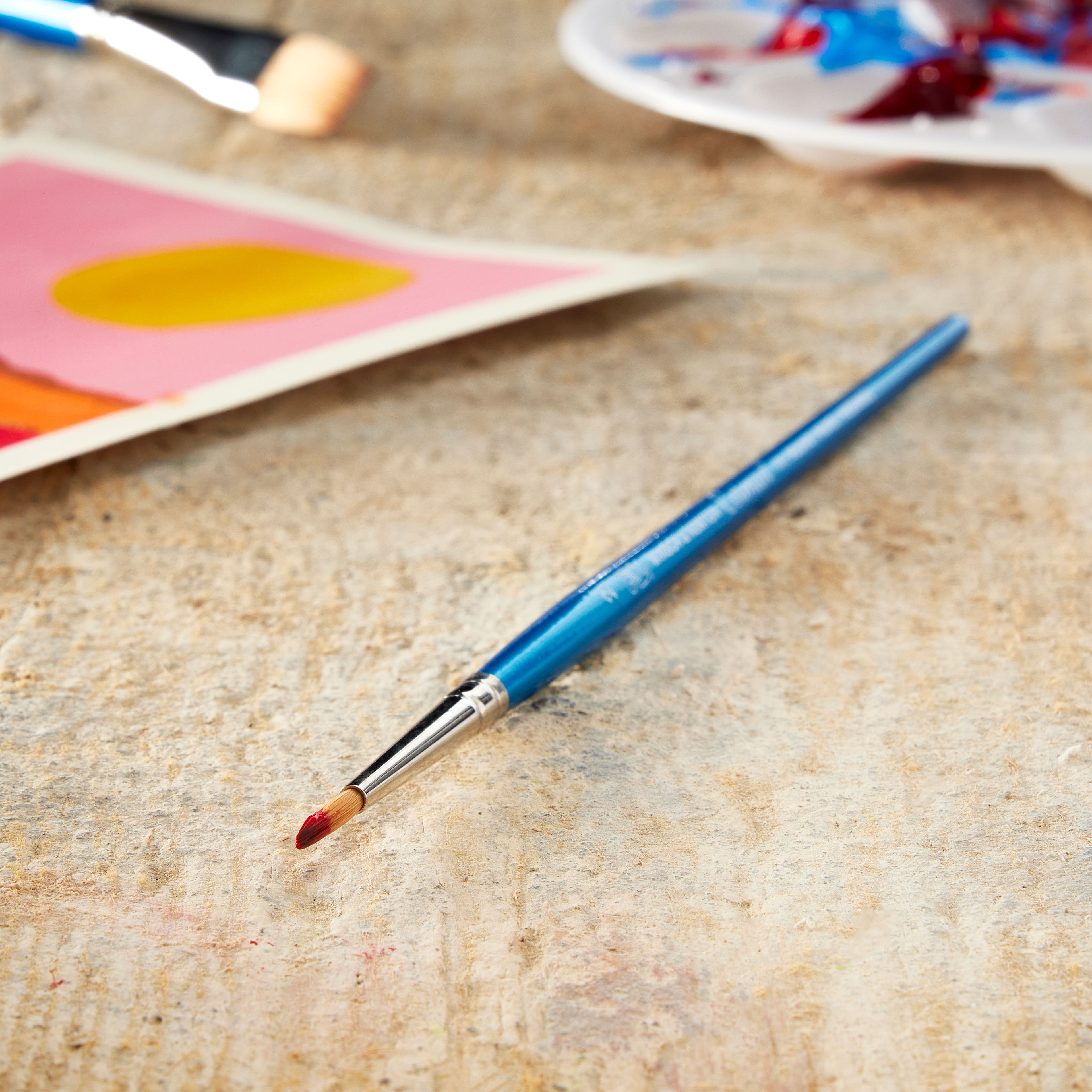 12 Pack: Winsor & Newton™ Cotman™ Series 111 Short Handle Round Brush