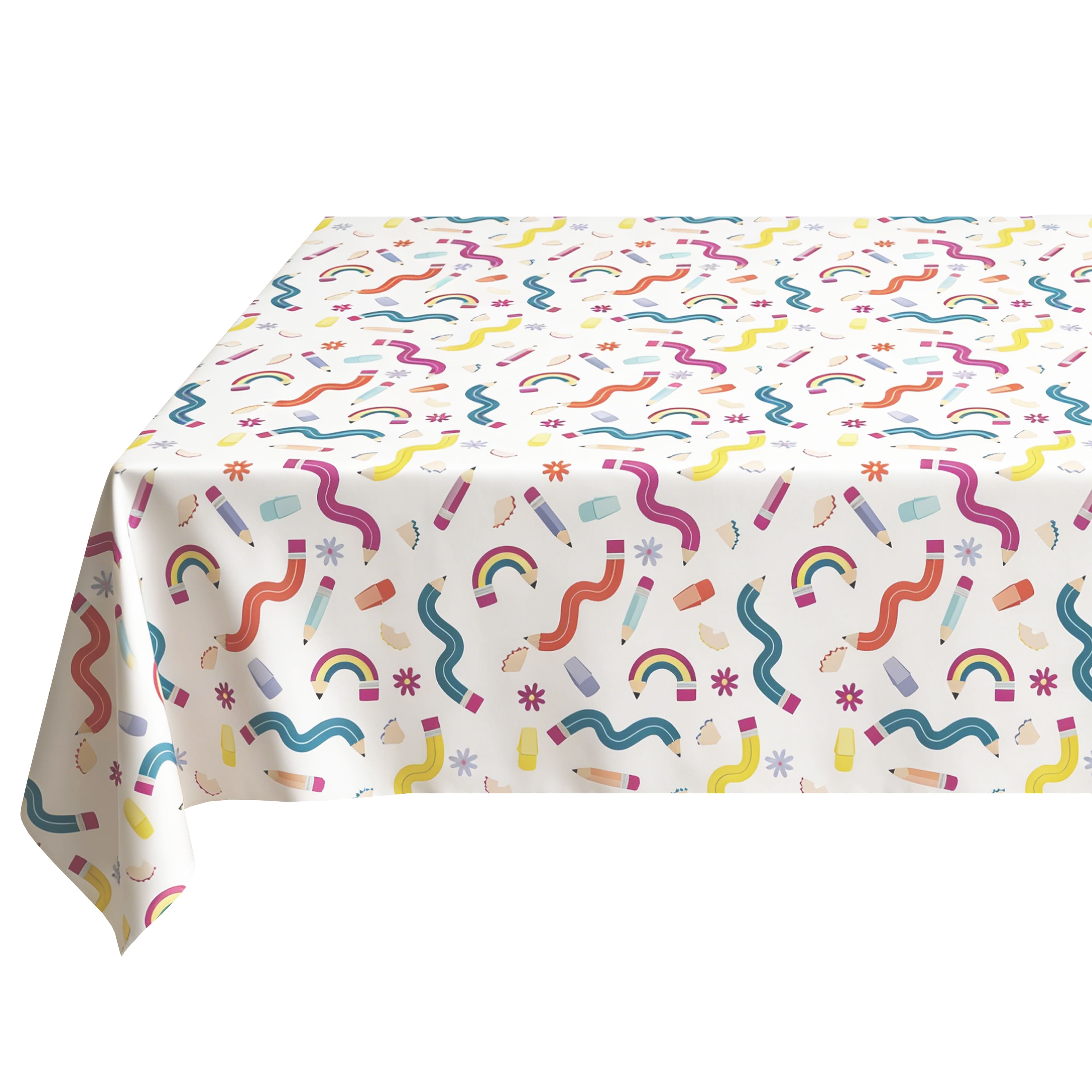 9ft. Classroom Party Table Cover by B2C