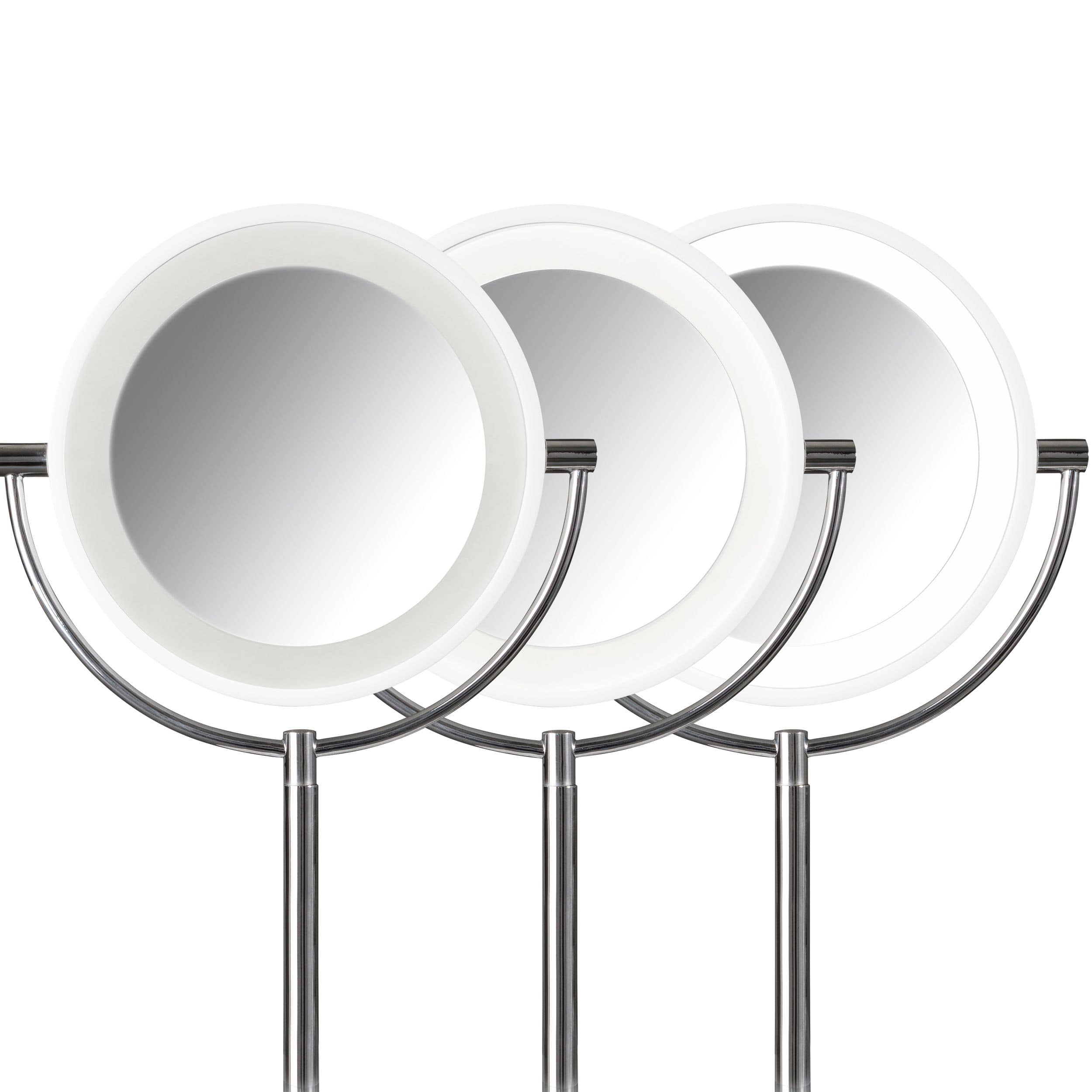 OttLite 15.65" Wireless Charging LED Makeup Mirror