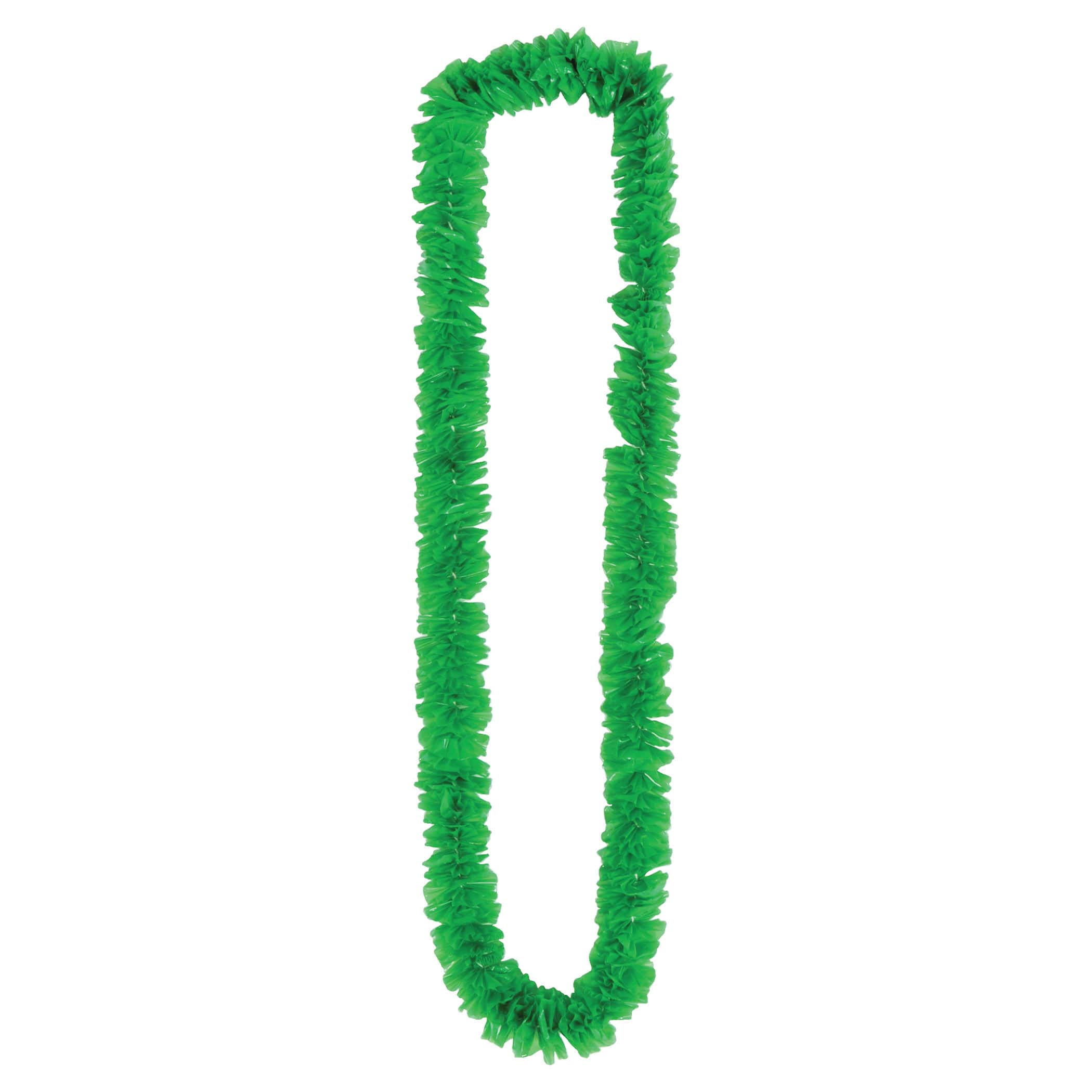 Beistle 36" Green Soft Twist St Patrick's Poly Leis, 16ct.