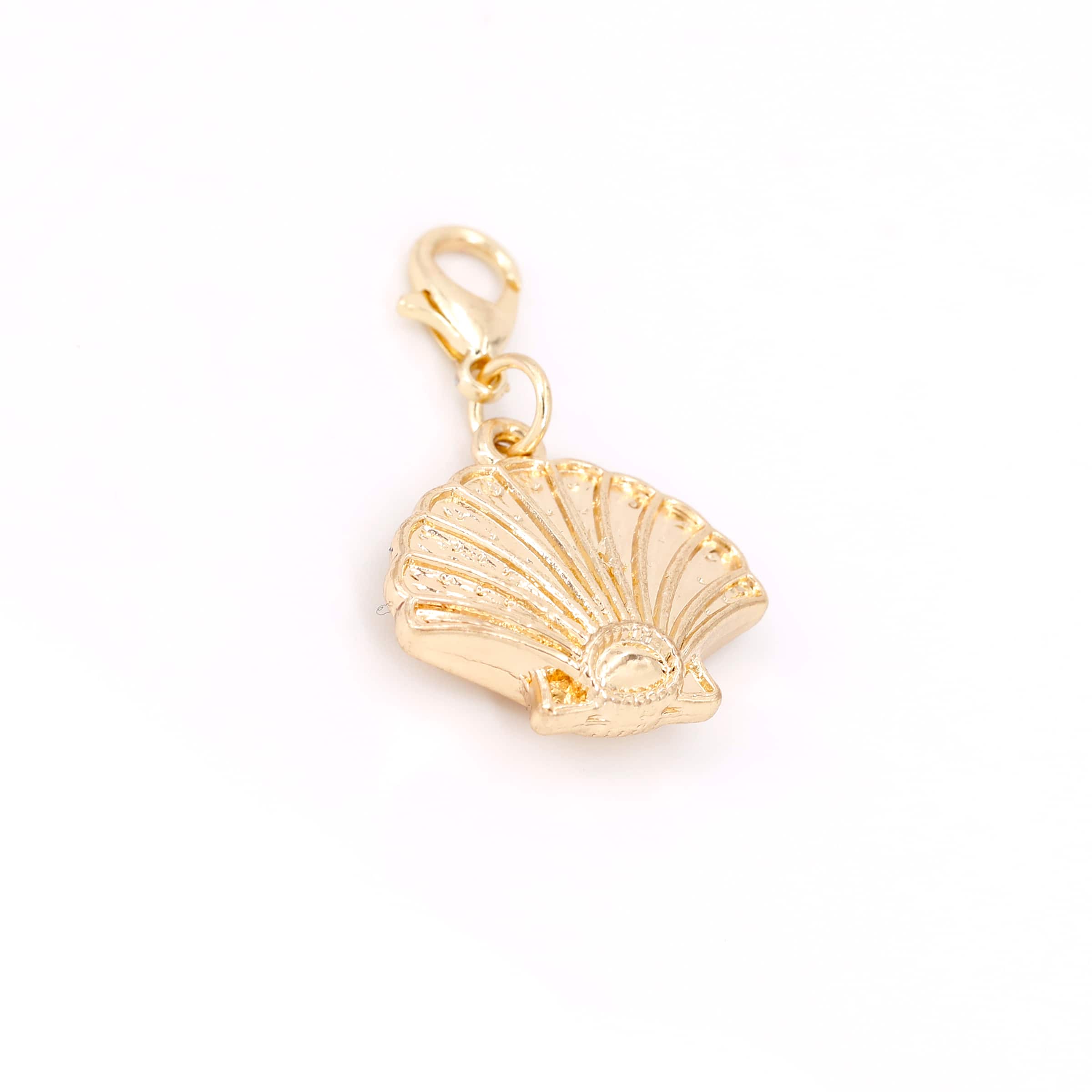 14K Gold-Plated Shell Charm by Bead Landing™