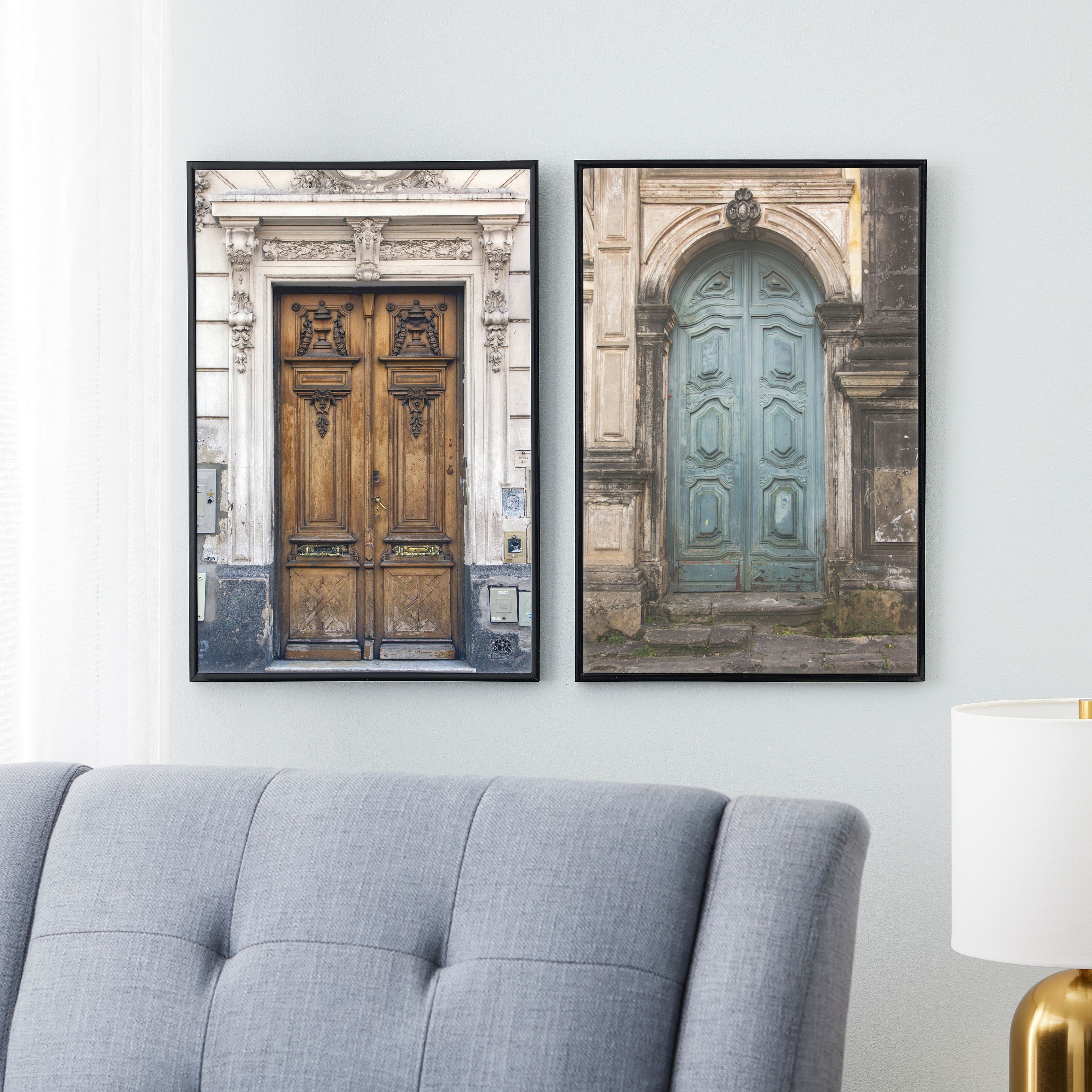 6 Packs: 2 ct. (12 total) Black Multipurpose 12" x 18" Frames, Basics by Studio Décor®