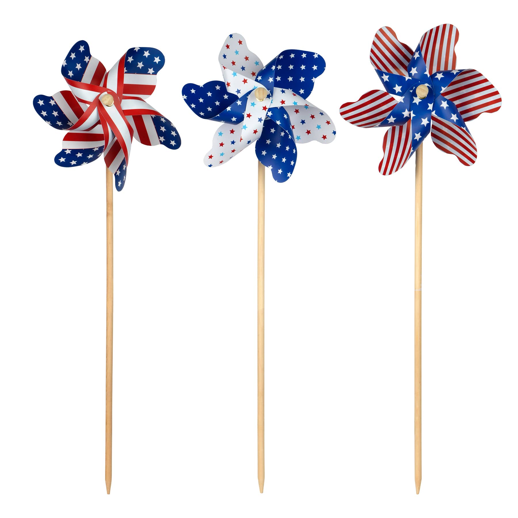 Assorted 24" Red, White & Blue Pinwheel by Celebrate It™