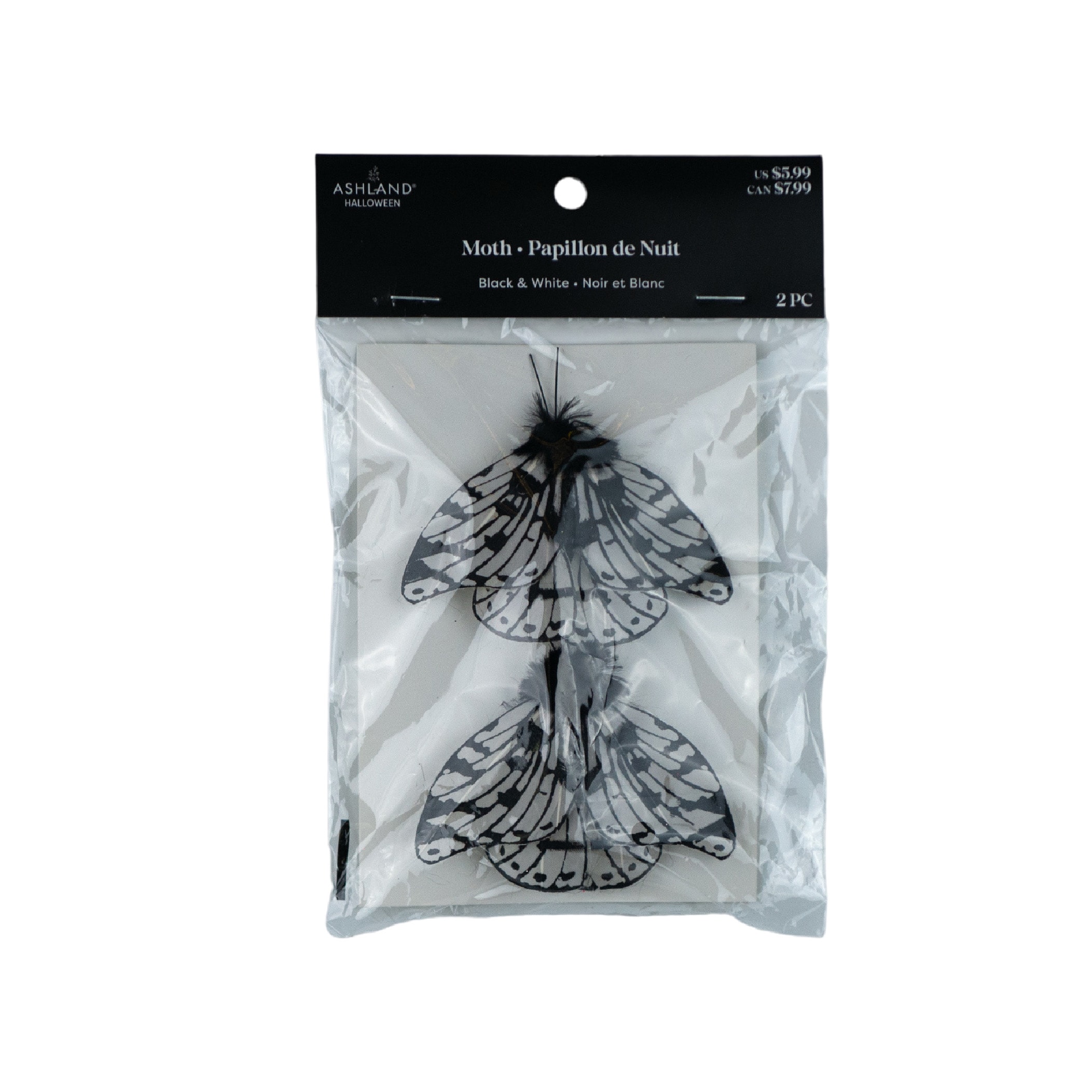 Black & White Moths, 2ct. by Ashland®