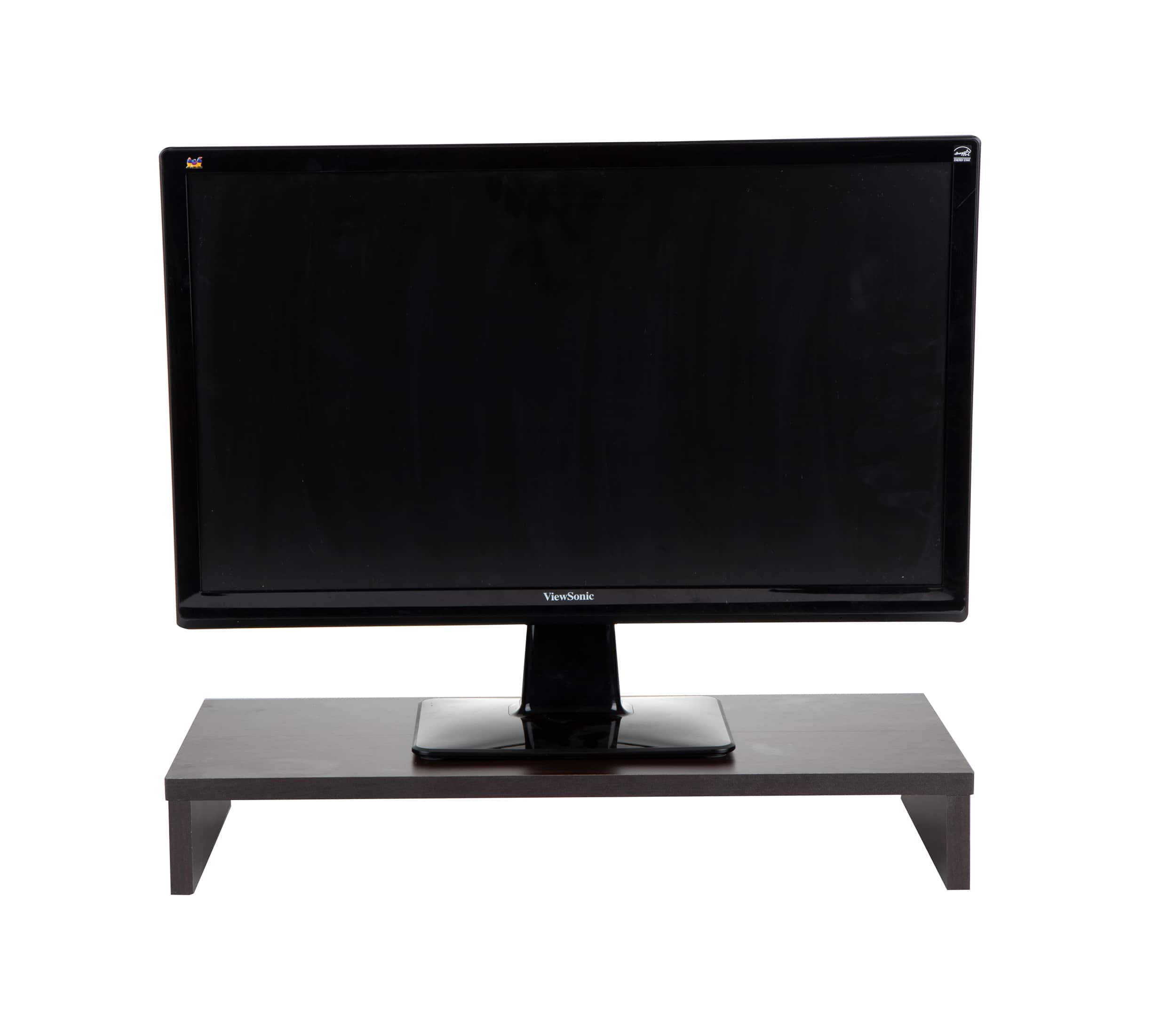 Mind Reader Wooden Monitor Stand Riser