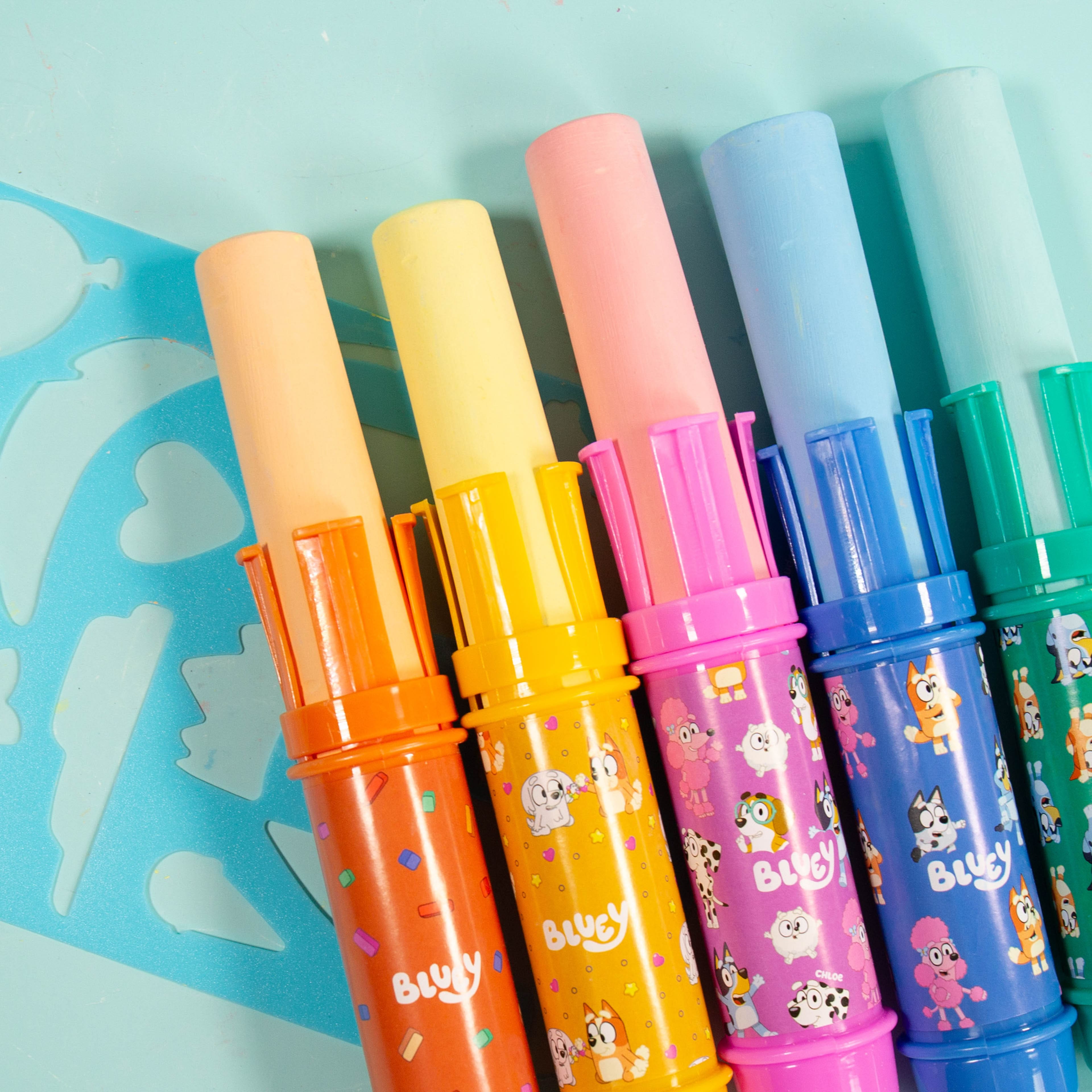Bluey Chalk Art Set