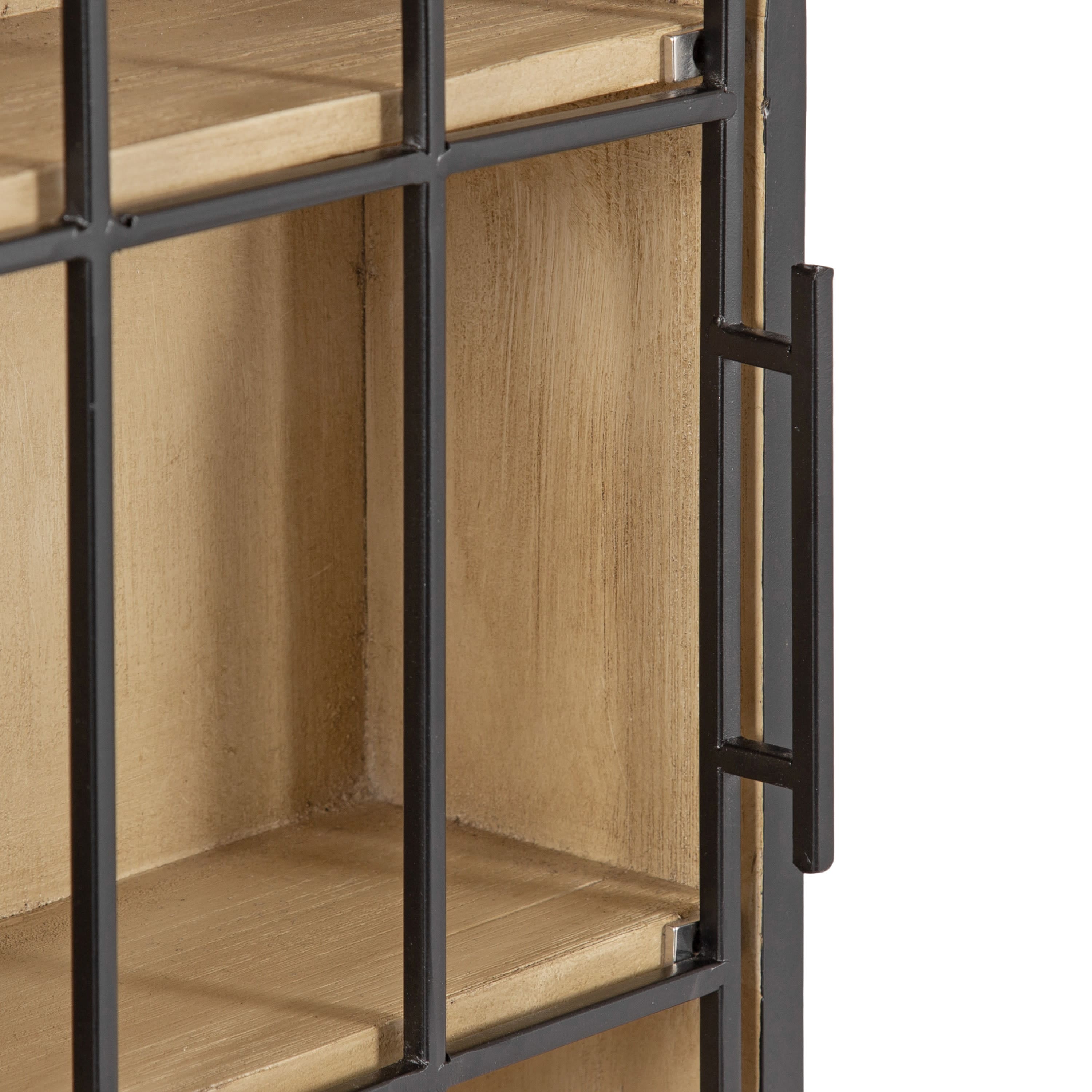 Kate and Laurel Megara Arched Wall Mounted Cabinet