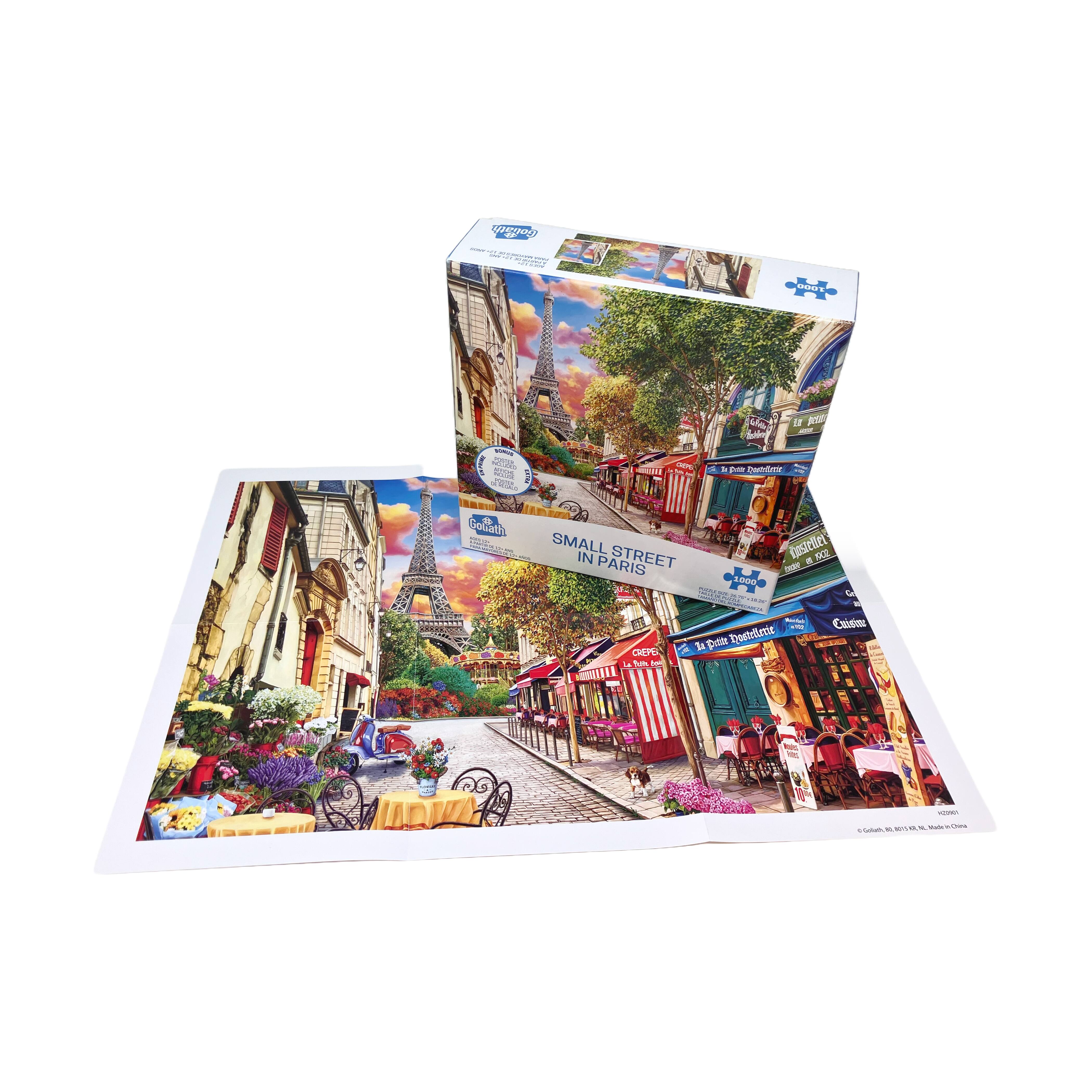Small Street in Paris: 1000 Pcs