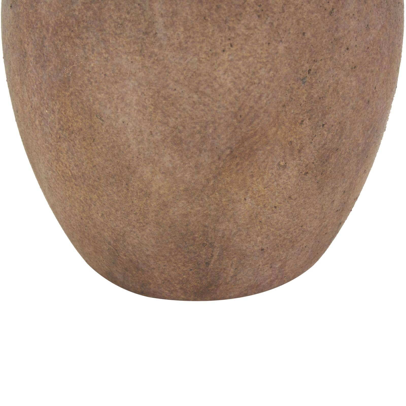Copper Ceramic Antique Style Textured Vases, 2ct.