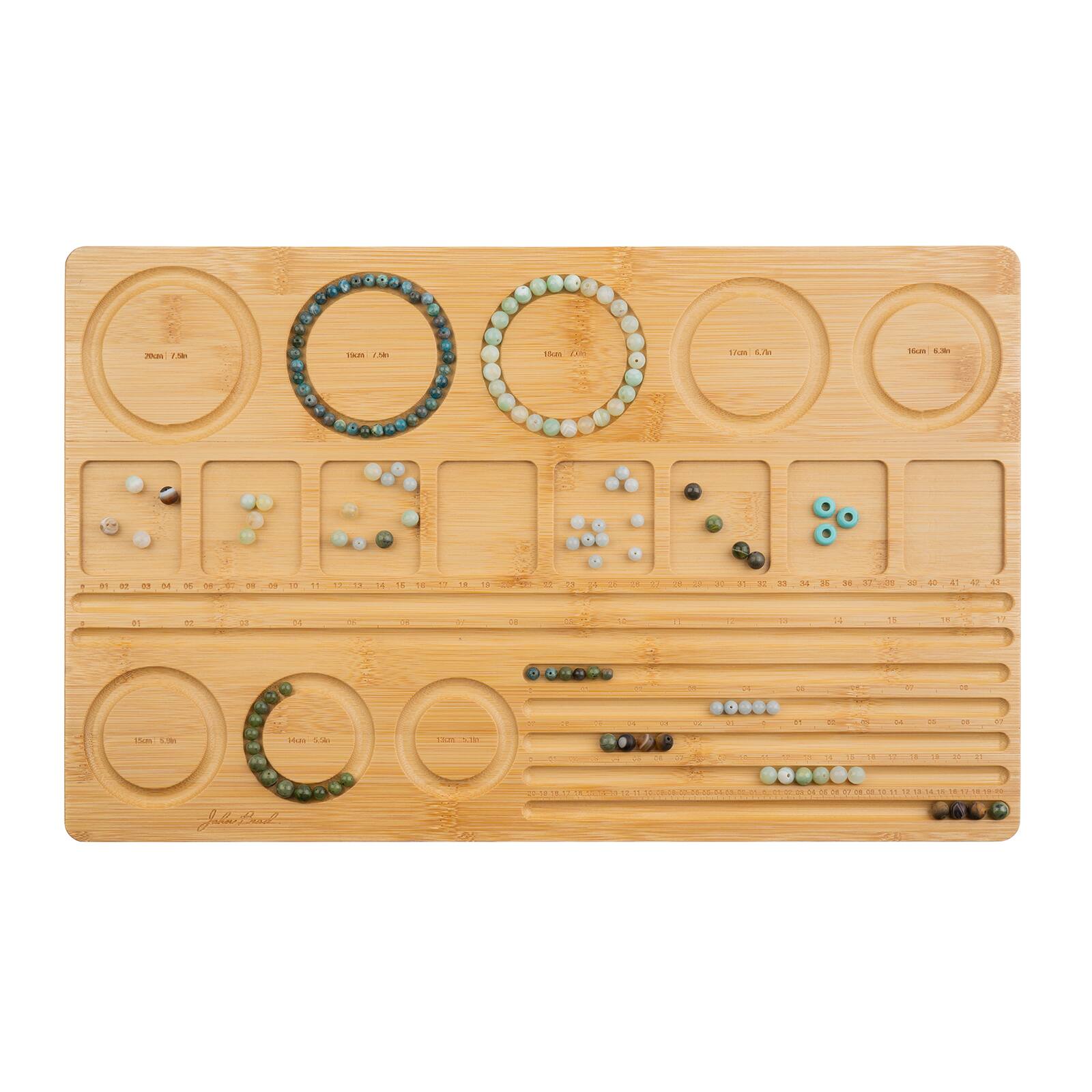 John Bead 11" x 17" Wood Bead Board Jewelry Design Center