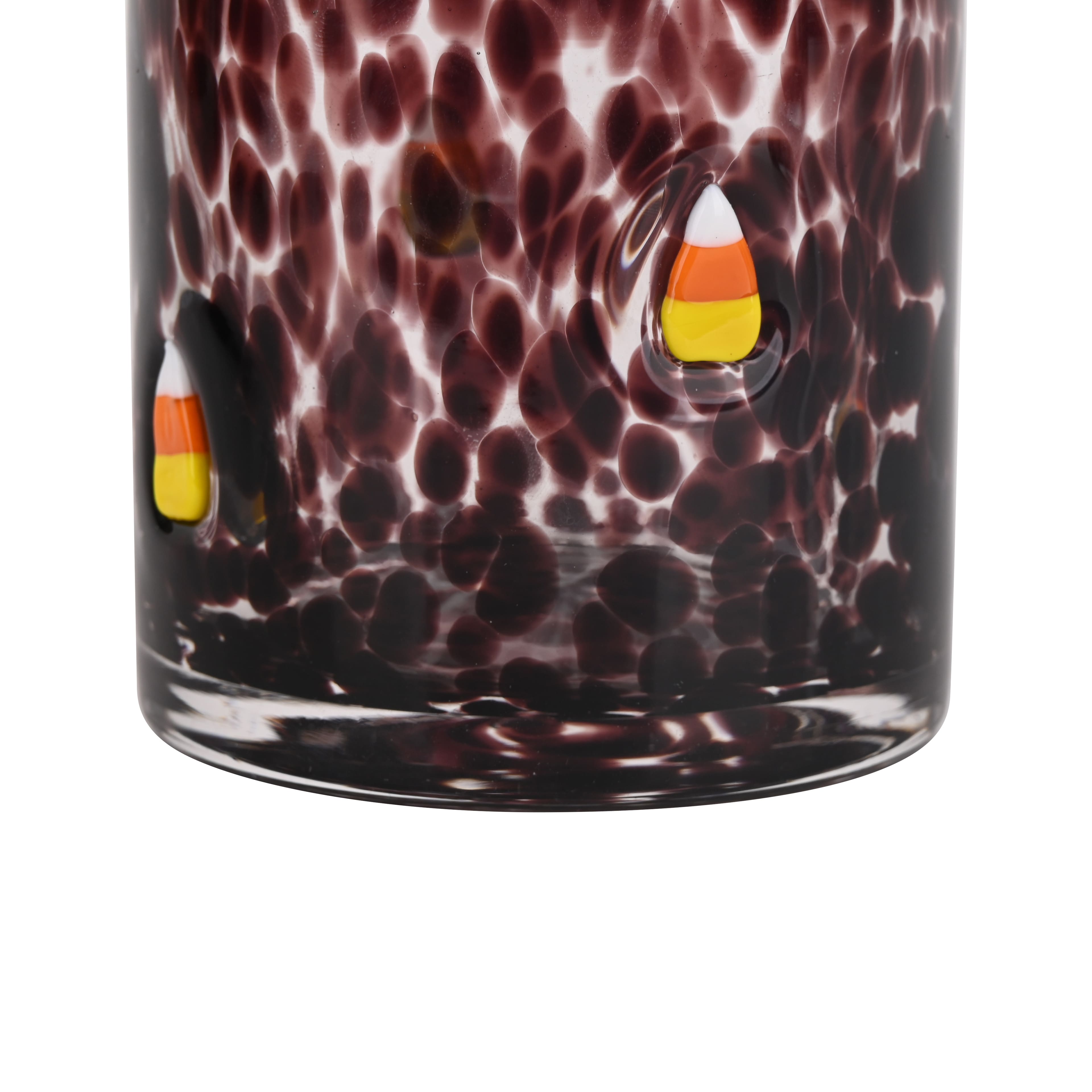 12oz. Confetti Candy Corn Icon Double Old Fashioned Glass by Celebrate It™