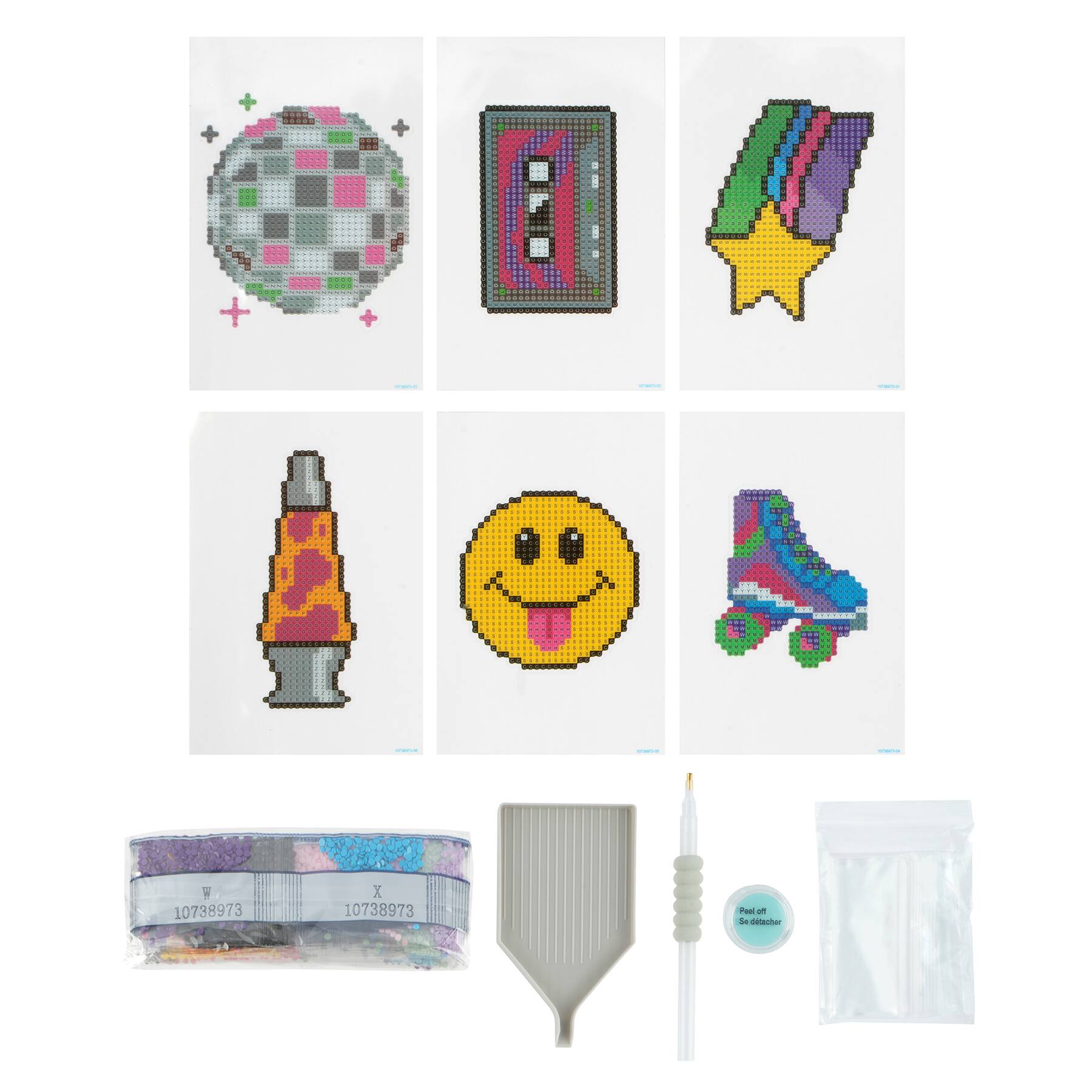 Pop Art Diamond Art Sticker Kit by Make Market®