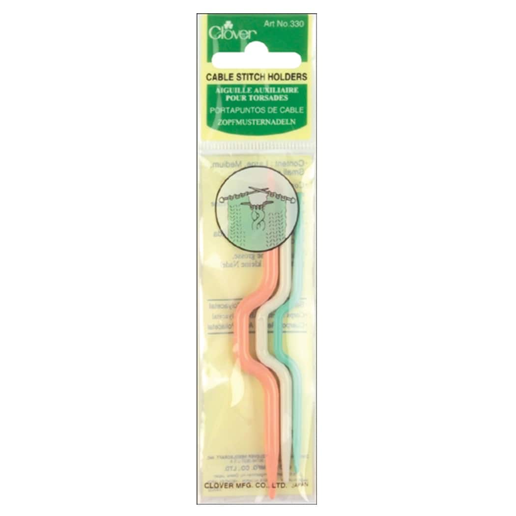 Clover 3.5" Cable Stitch Holder Set