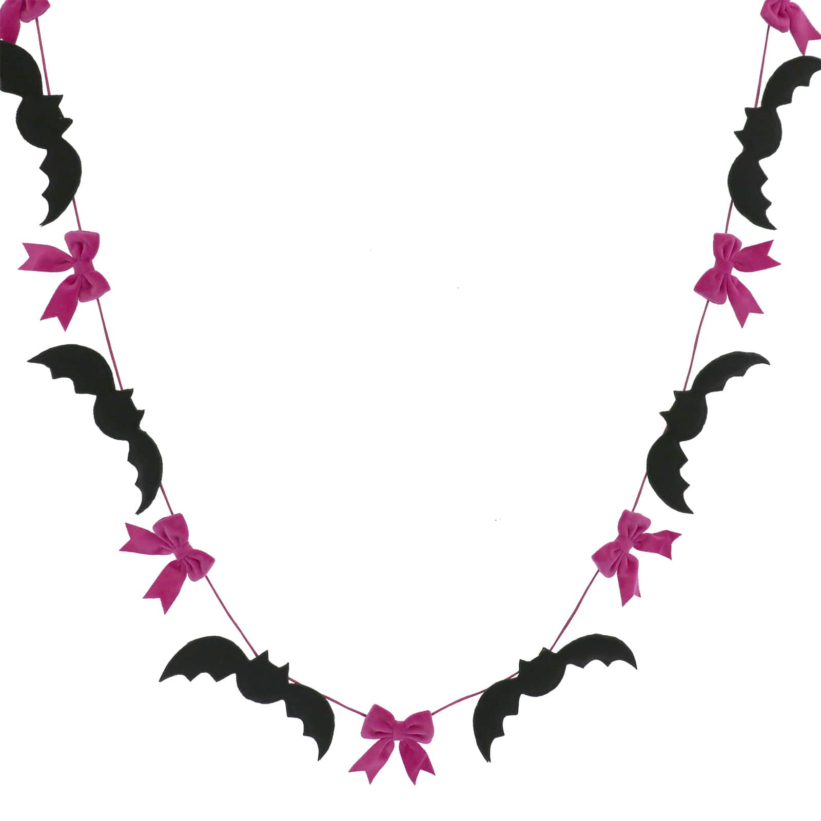 6ft. Bat & Bow Garland by Ashland®