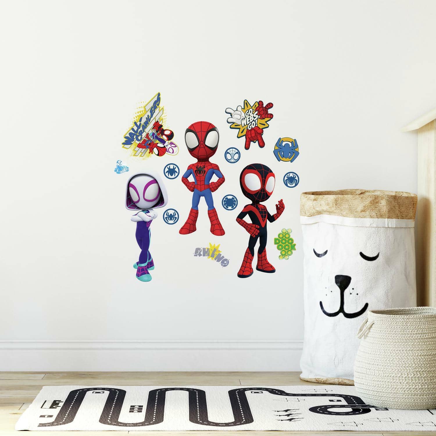 RoomMates Spidey & His Amazing Friends Peel & Stick Wall Decals