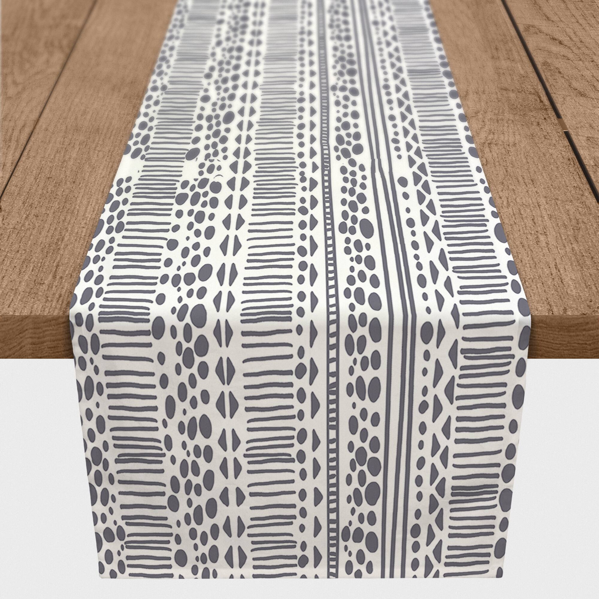 Tribal Pattern Outdoor Table Runner
