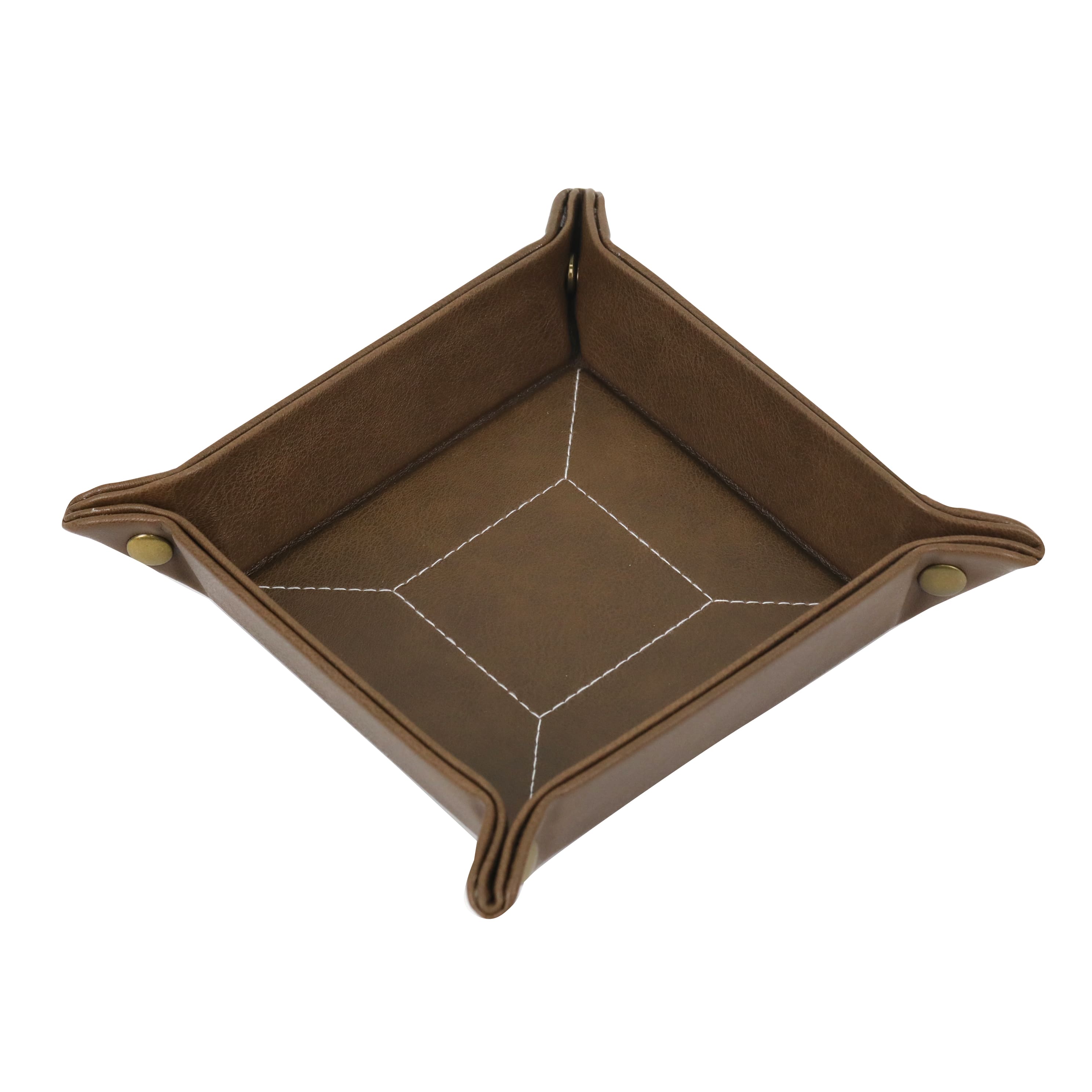 Faux Leather Catchall Tray by Ashland