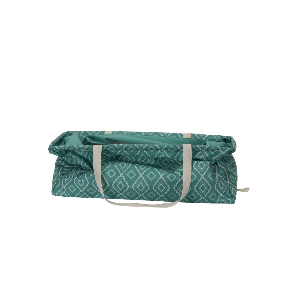 Household Essentials Krush® Teal Geometric Canvas Utility Tote