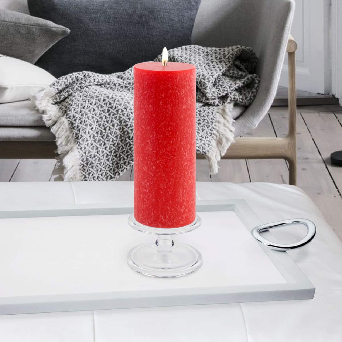 Root Candles 3" x 9" Unscented Timberline™ Pillar Candle