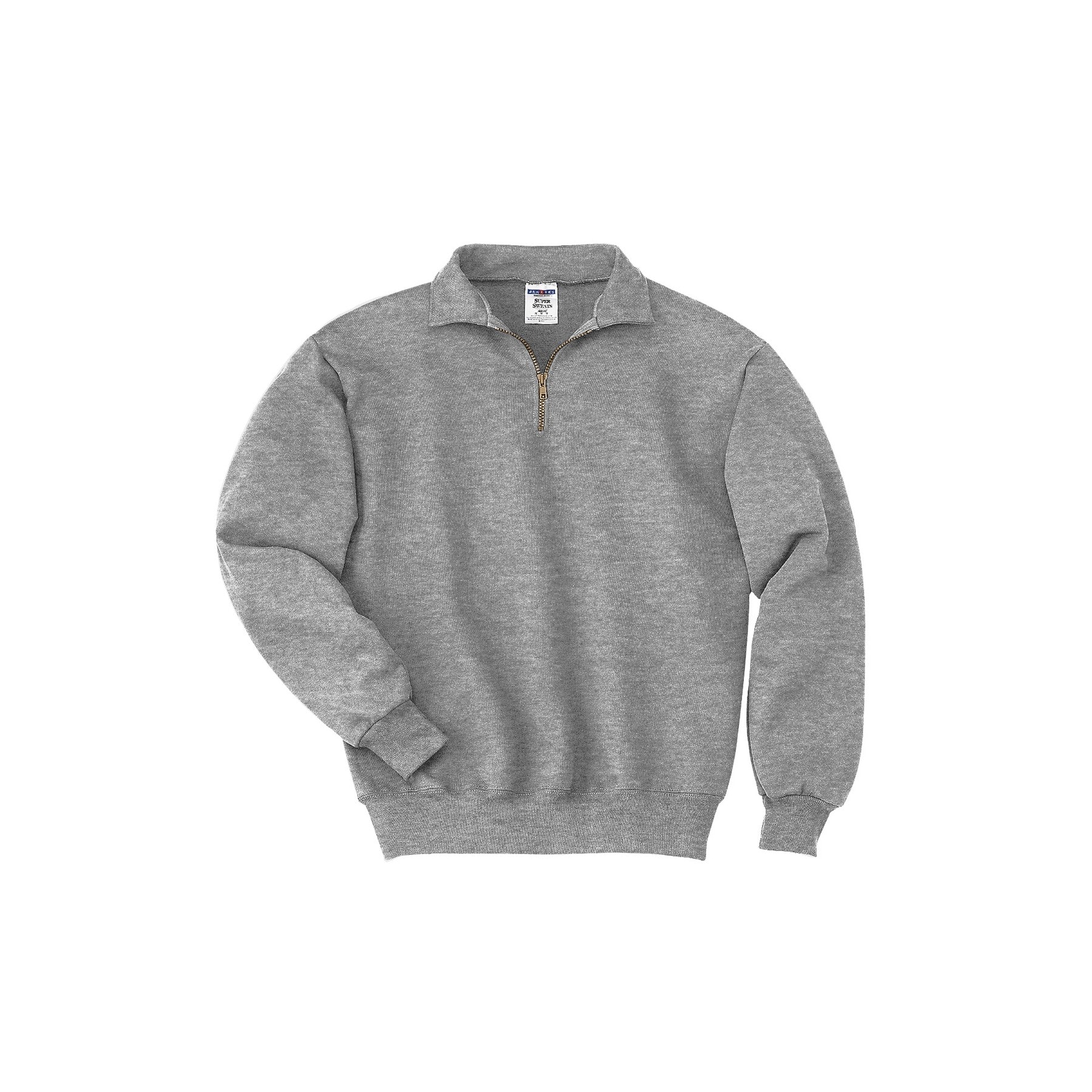 JERZEES® Super Sweats® NuBlend® 1/4 Zip Cadet Collar Sweatshirt