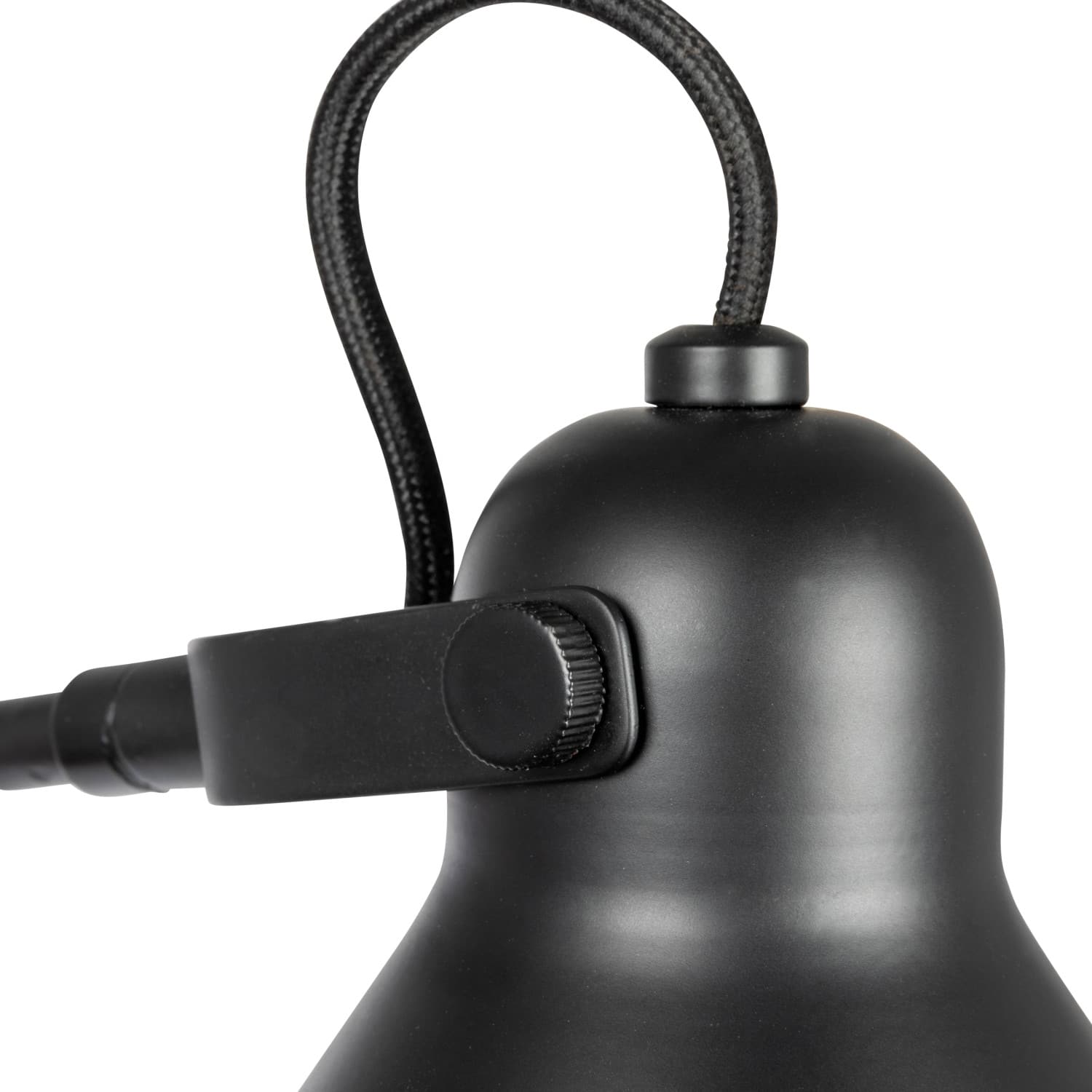 Hello Honey® 5ft. Black Modern 2-Light Metal Articulating Wall Sconce