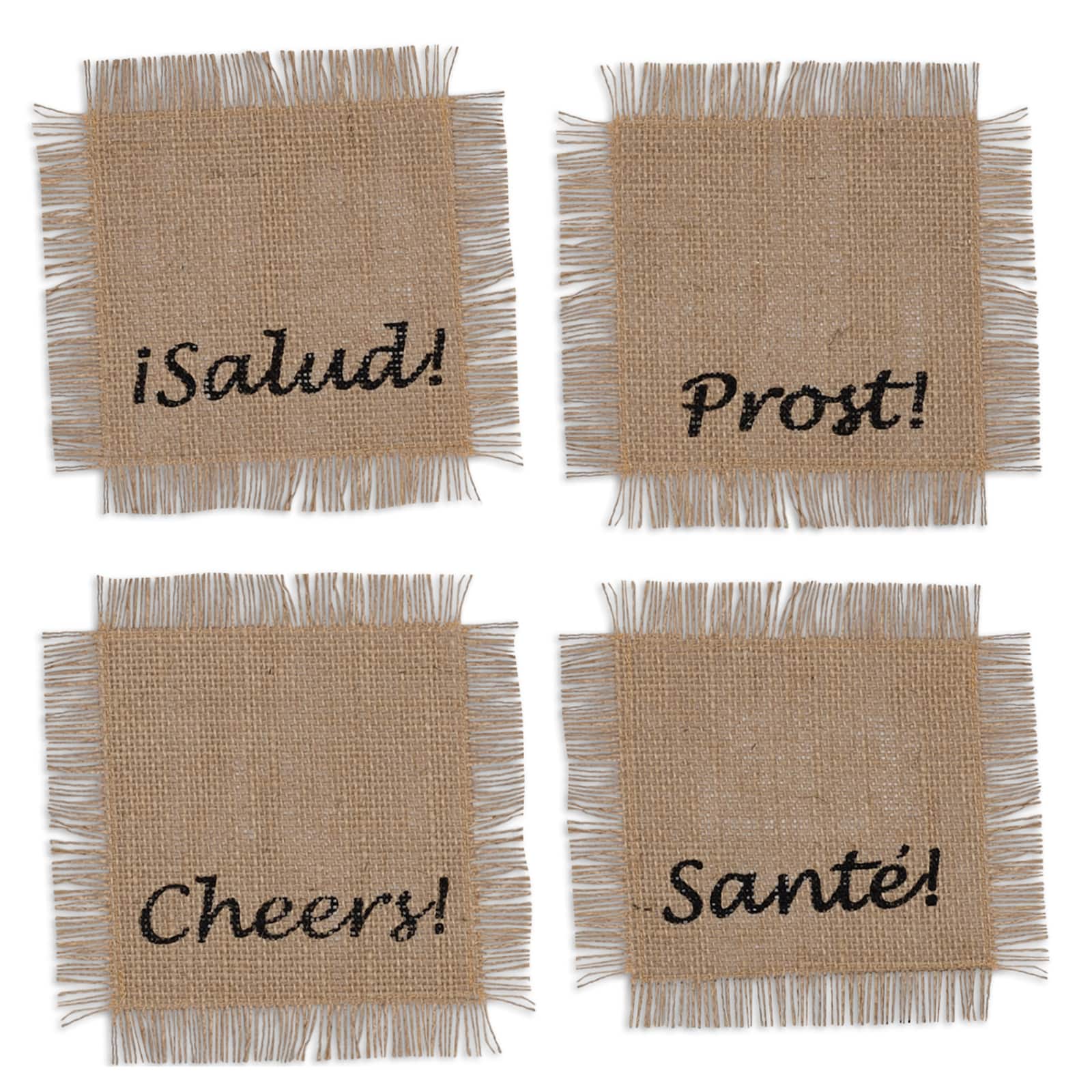 Cheers! Coaster, 4ct.