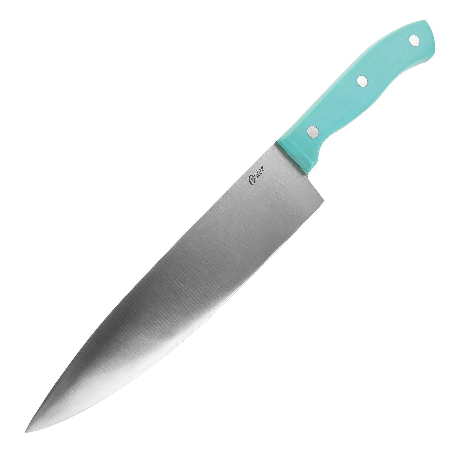 Oster Evansville 14-Piece Light Blue Stainless Steel Cutlery Set