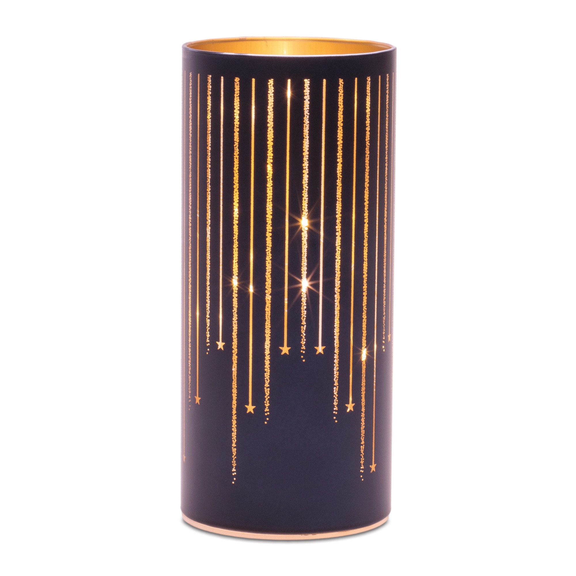 Melrose 8" LED Star Printed Luminary