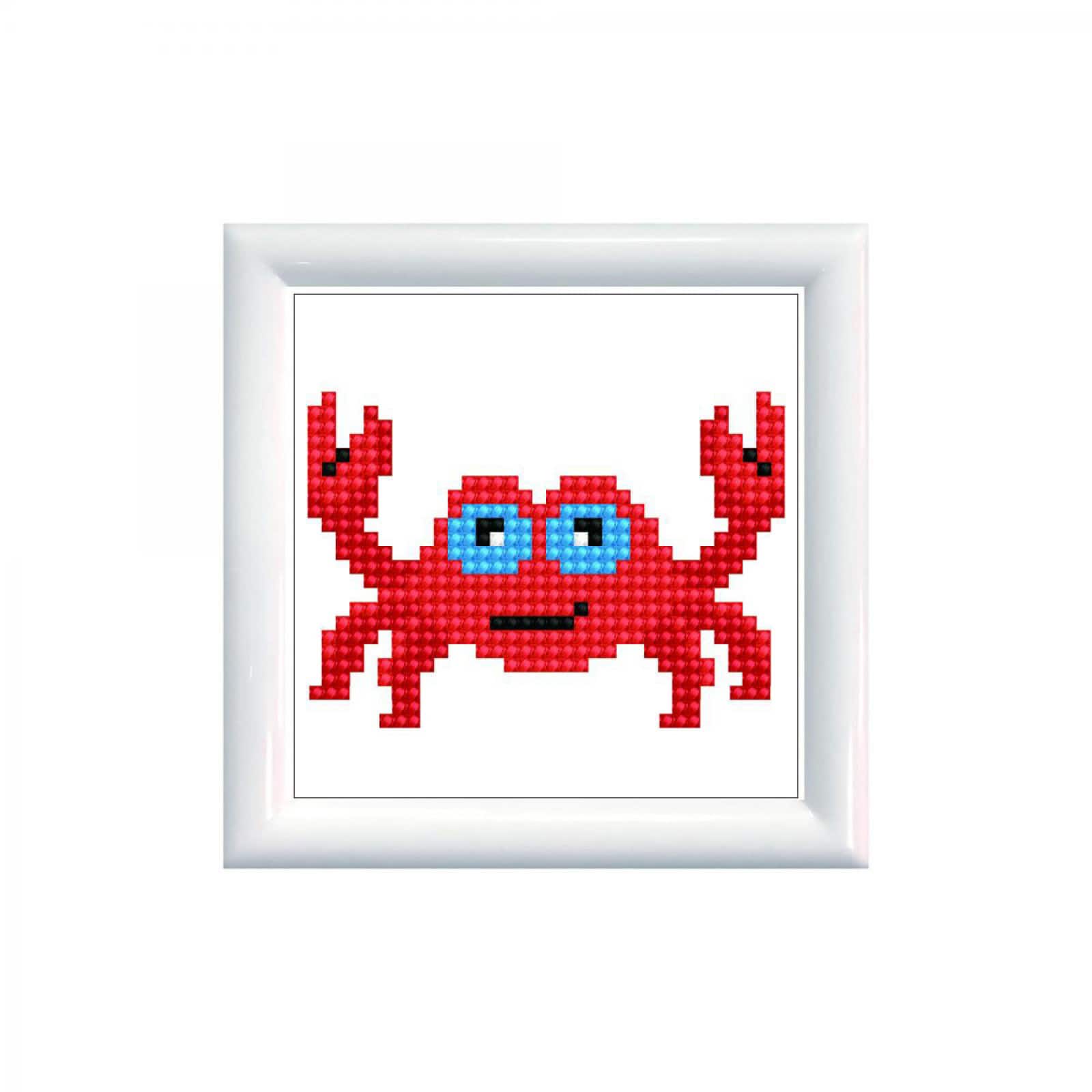 Diamond Dotz® Beginner Crab Diamond Painting Kit