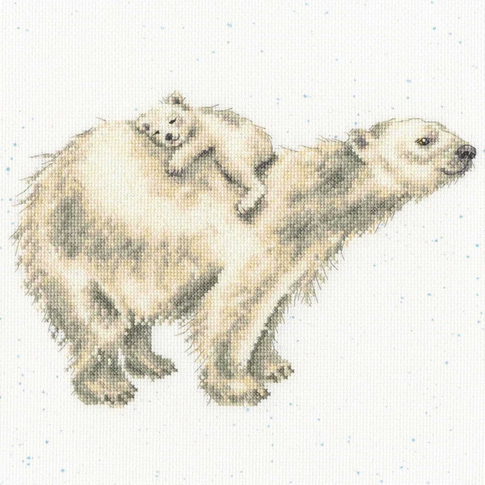 Bothy Threads Snow Baby Counted Cross Stitch Kit