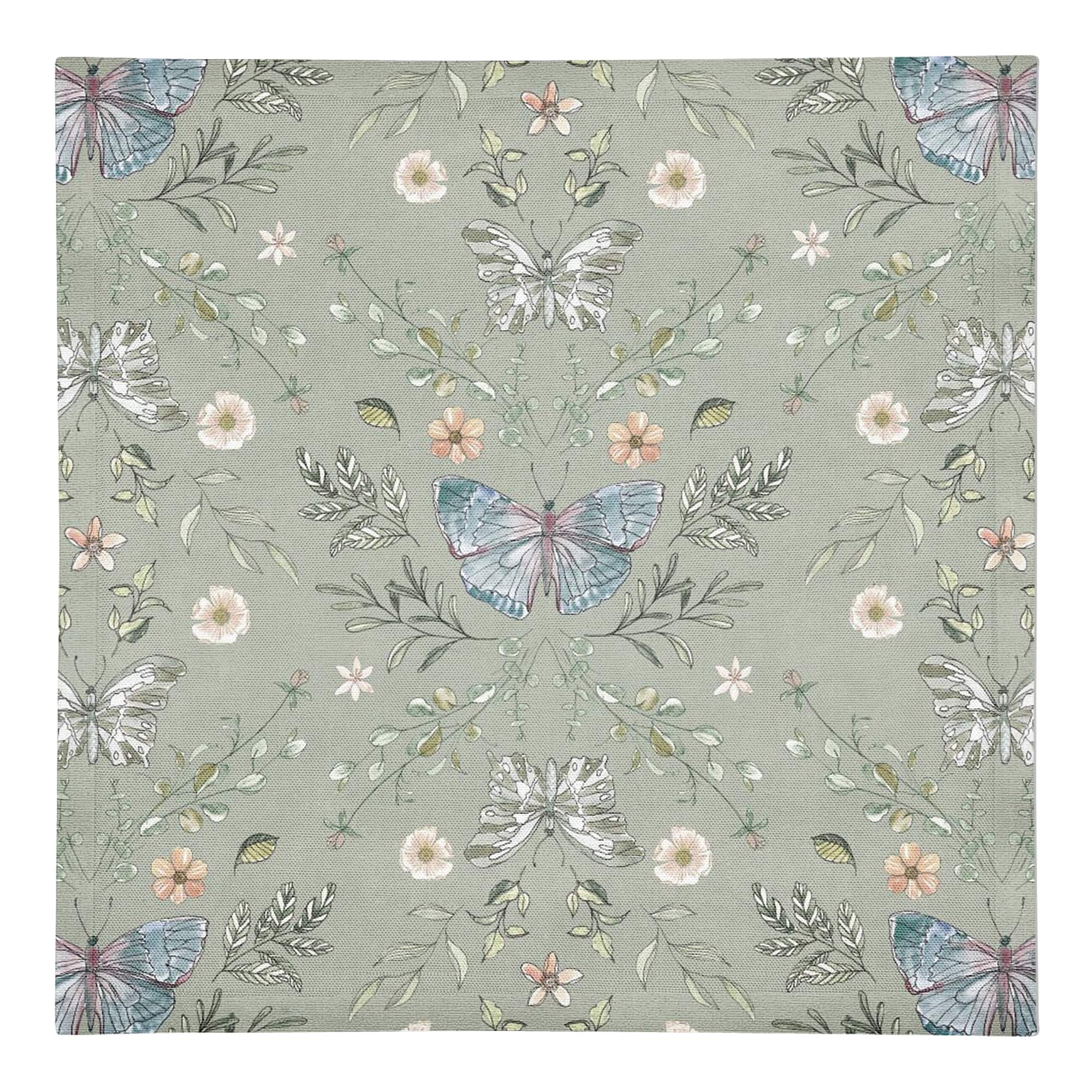 Butterfly Cotton Twill Napkin