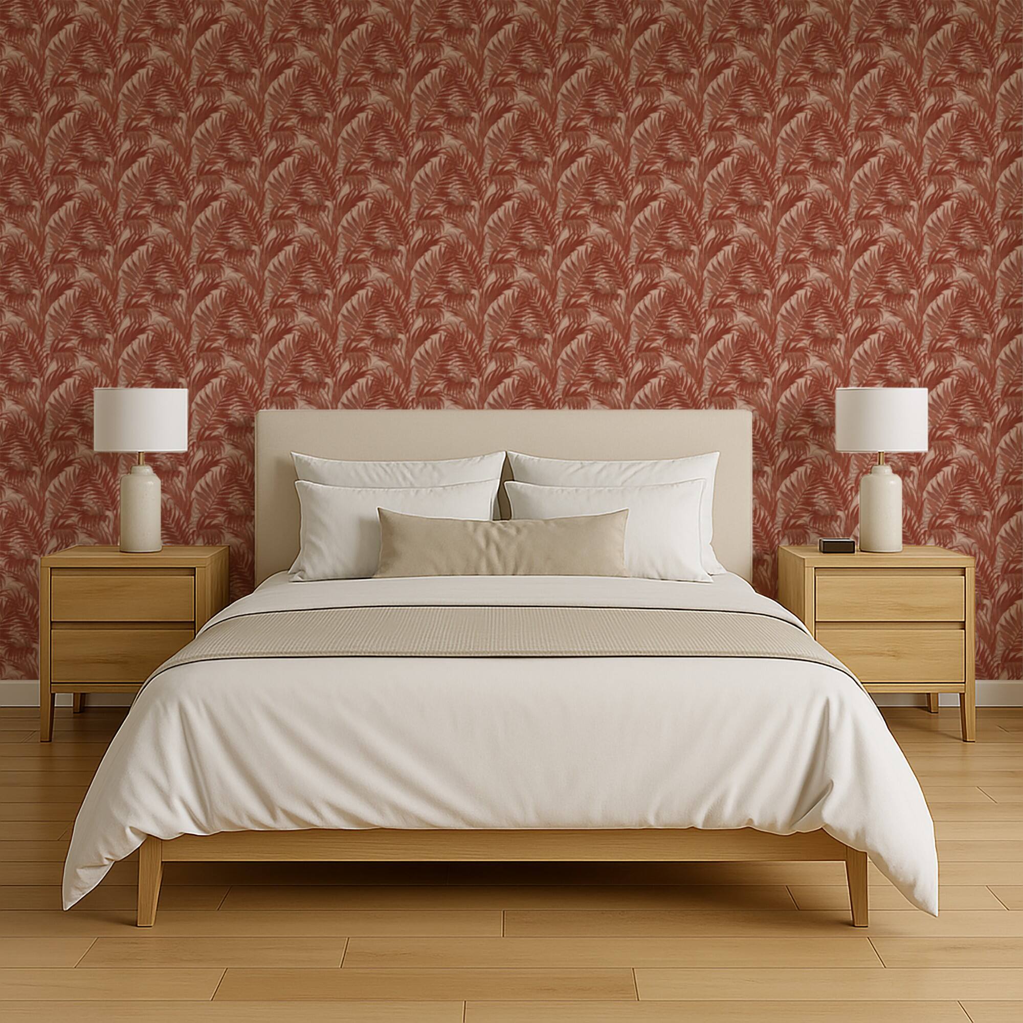 Designs Direct Embroidered Palm Wallpaper