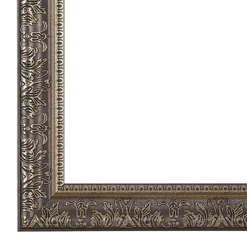 Home Silver Floral Frame with Mat by Studio Décor®