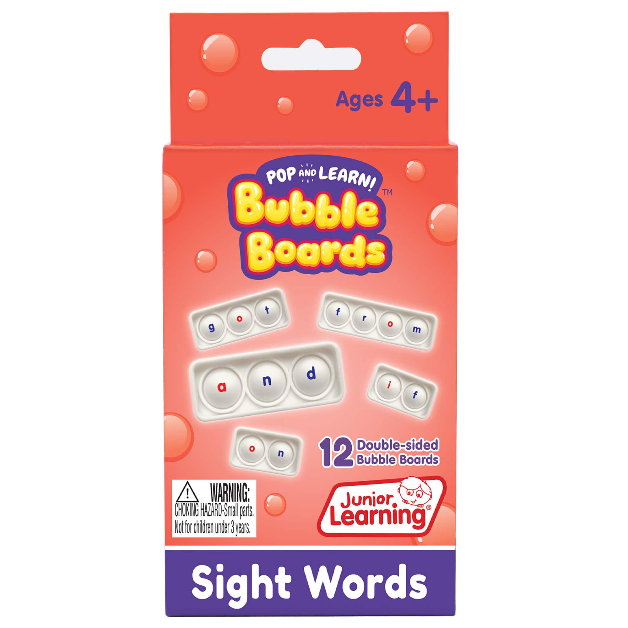 Junior Learning® Sight Word Bubble Boards