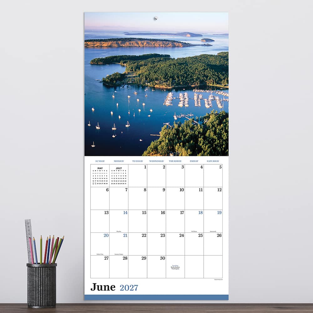 2027 Pacific Northwest Wall Calendar
