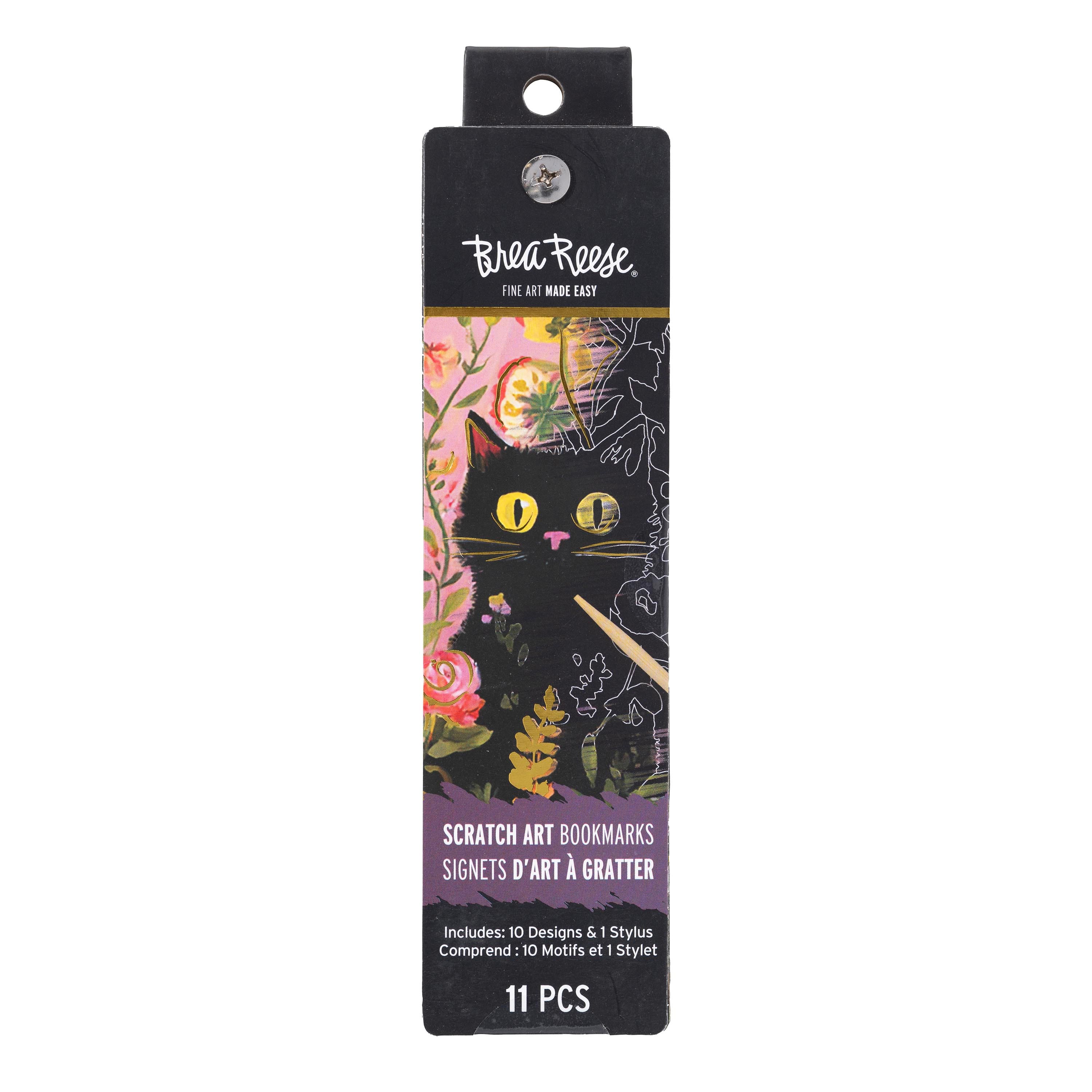 Brea Reese® Meadow Creatures Scratch Art Bookmarks