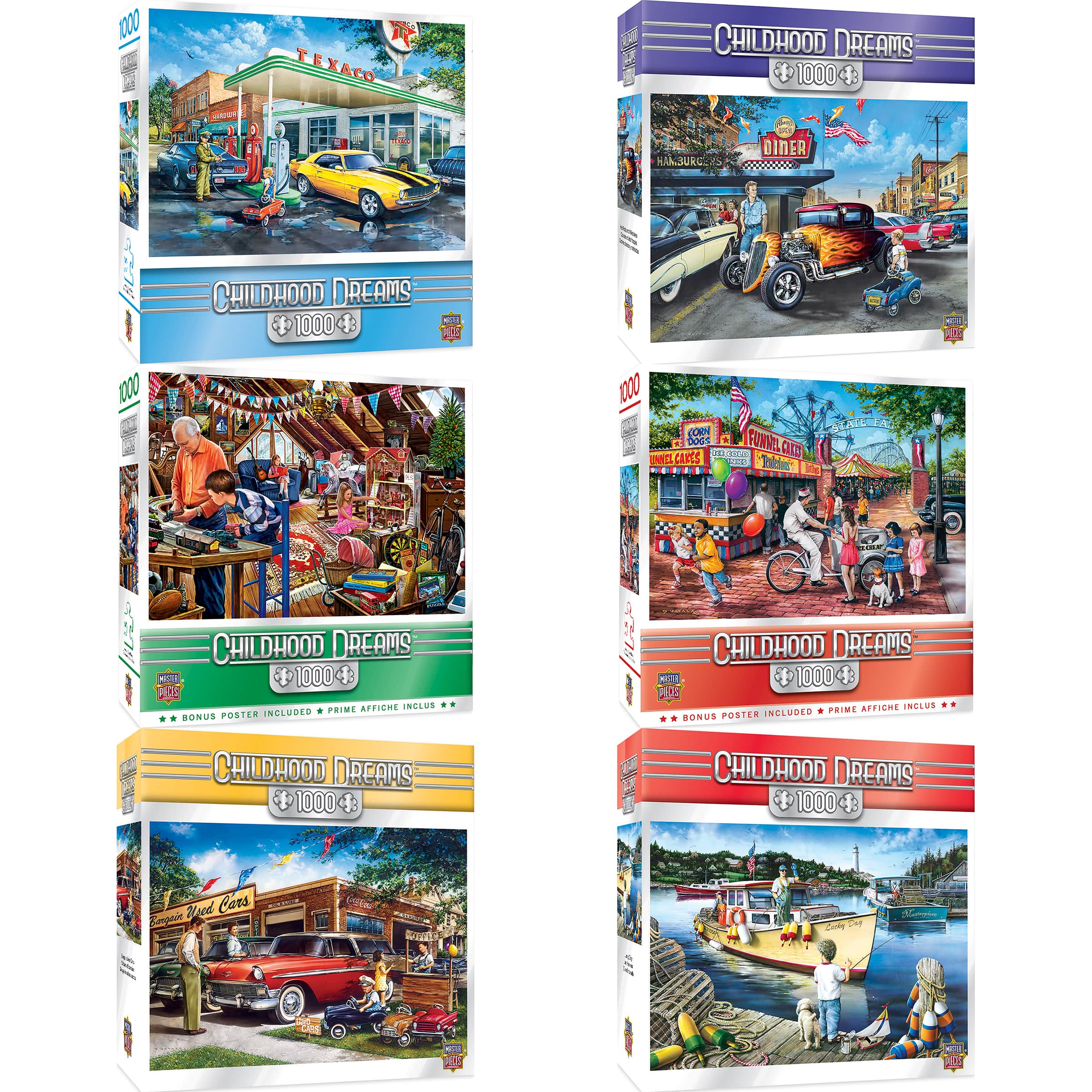 Assorted MasterPieces® Childhood Dreams™ Puzzle | Michaels