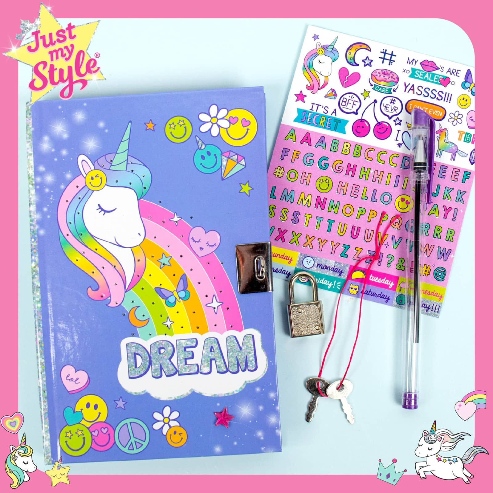 Just My Style® Light Up Diary