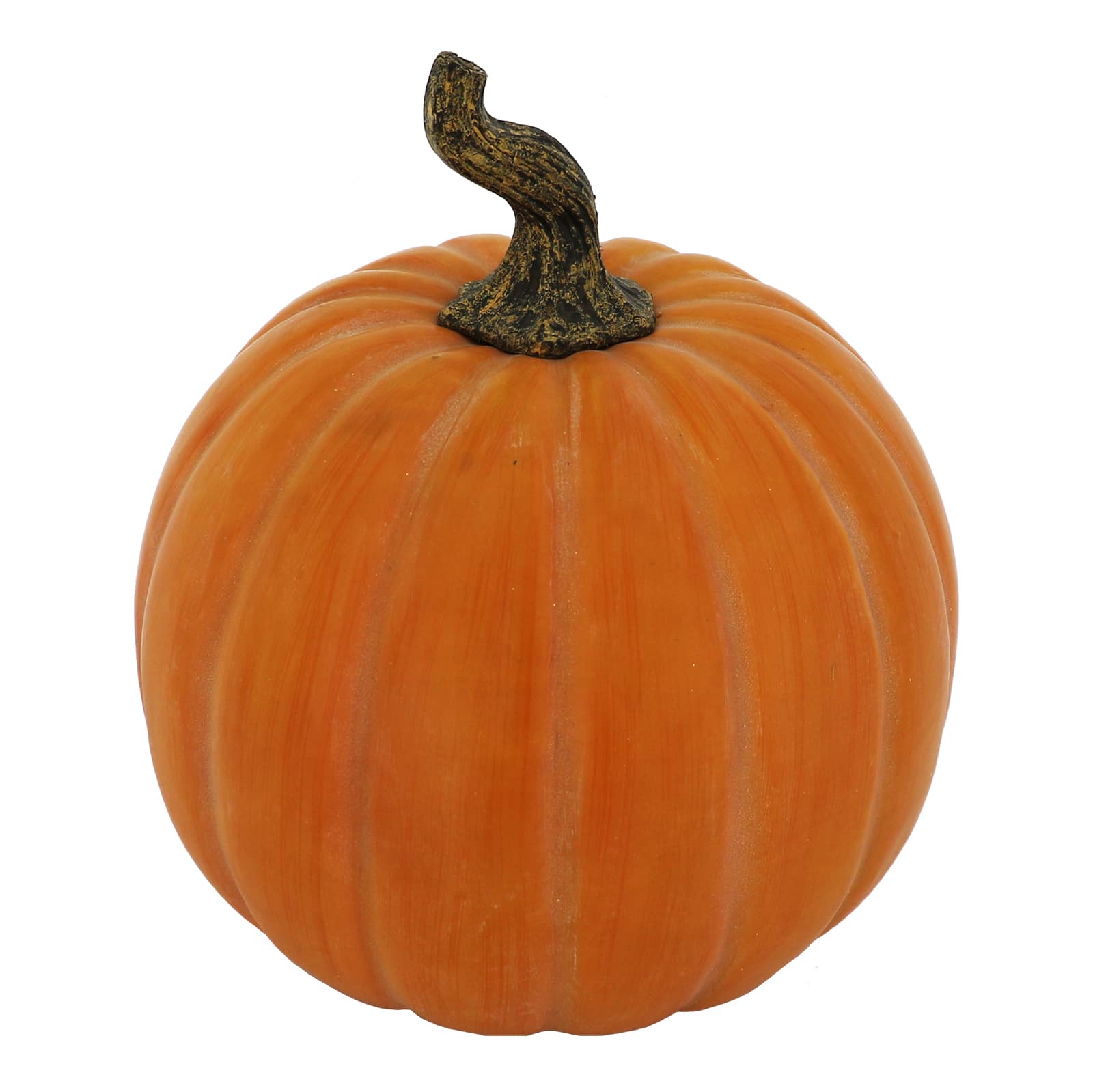 Michaels, 10.5" Orange with White Wash Decorative Pumpkin by Ashland® – Category: Decor Pumpkins