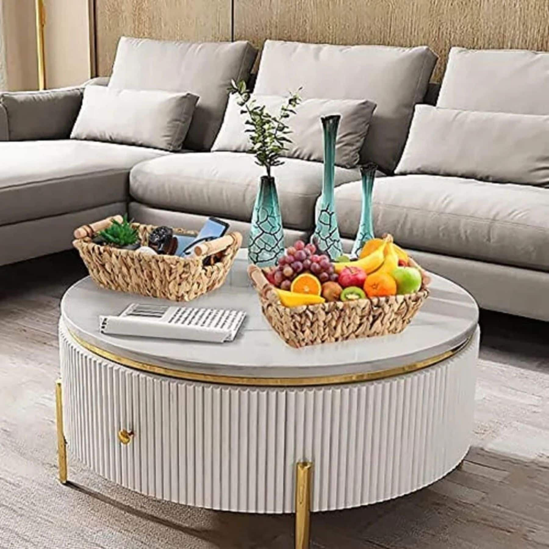 NEX™ Decorative Hand Woven Storage Baskets, 2ct.