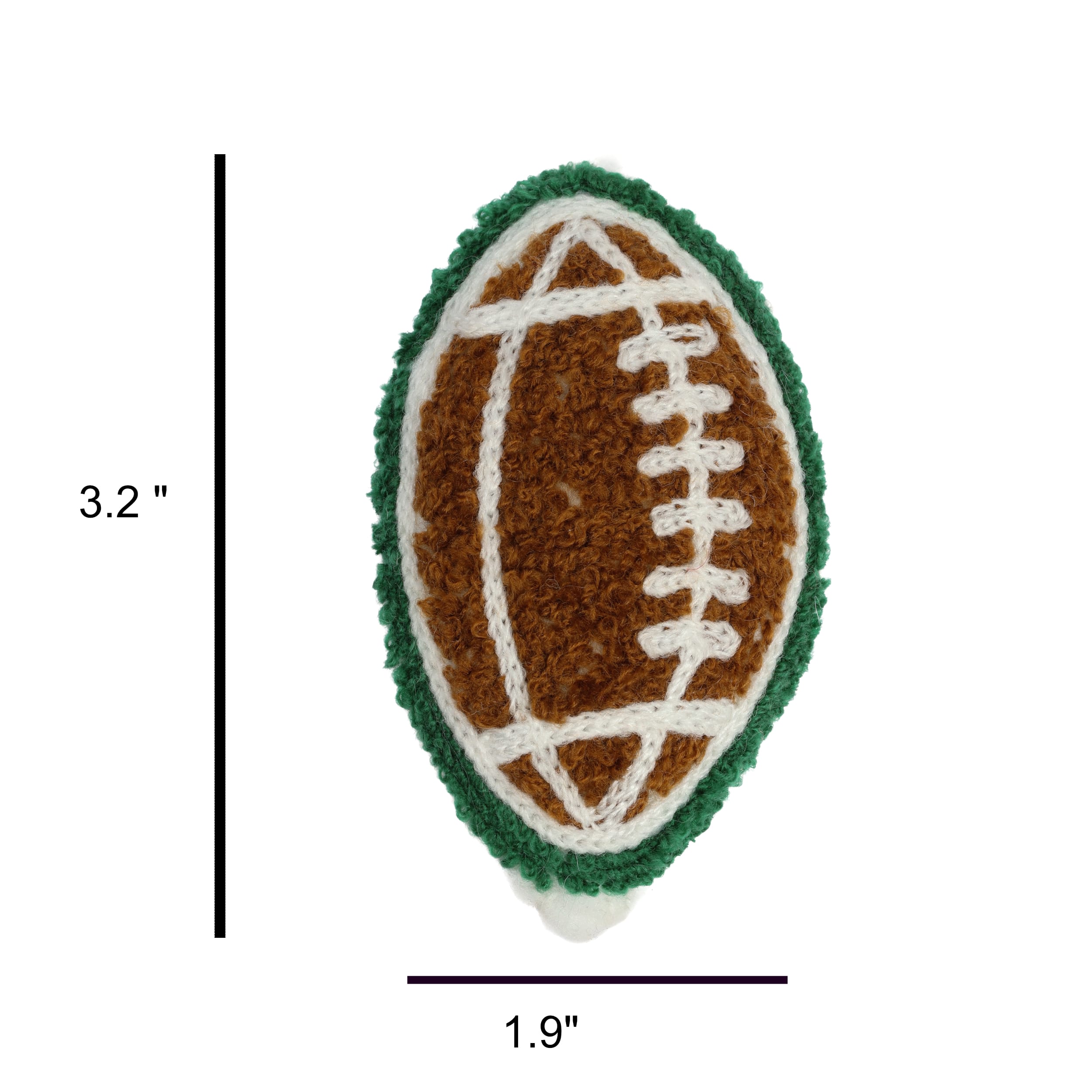 Football Filled Patch Embellishment by Celebrate It™