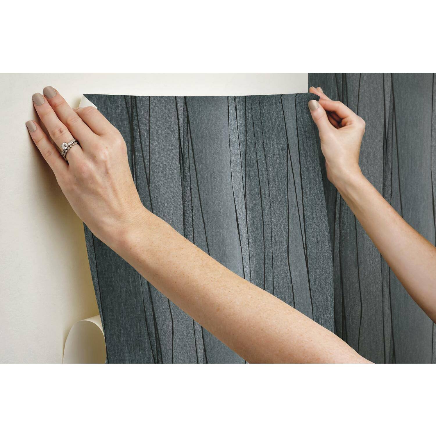 RoomMates Making Waves Peel & Stick Wallpaper