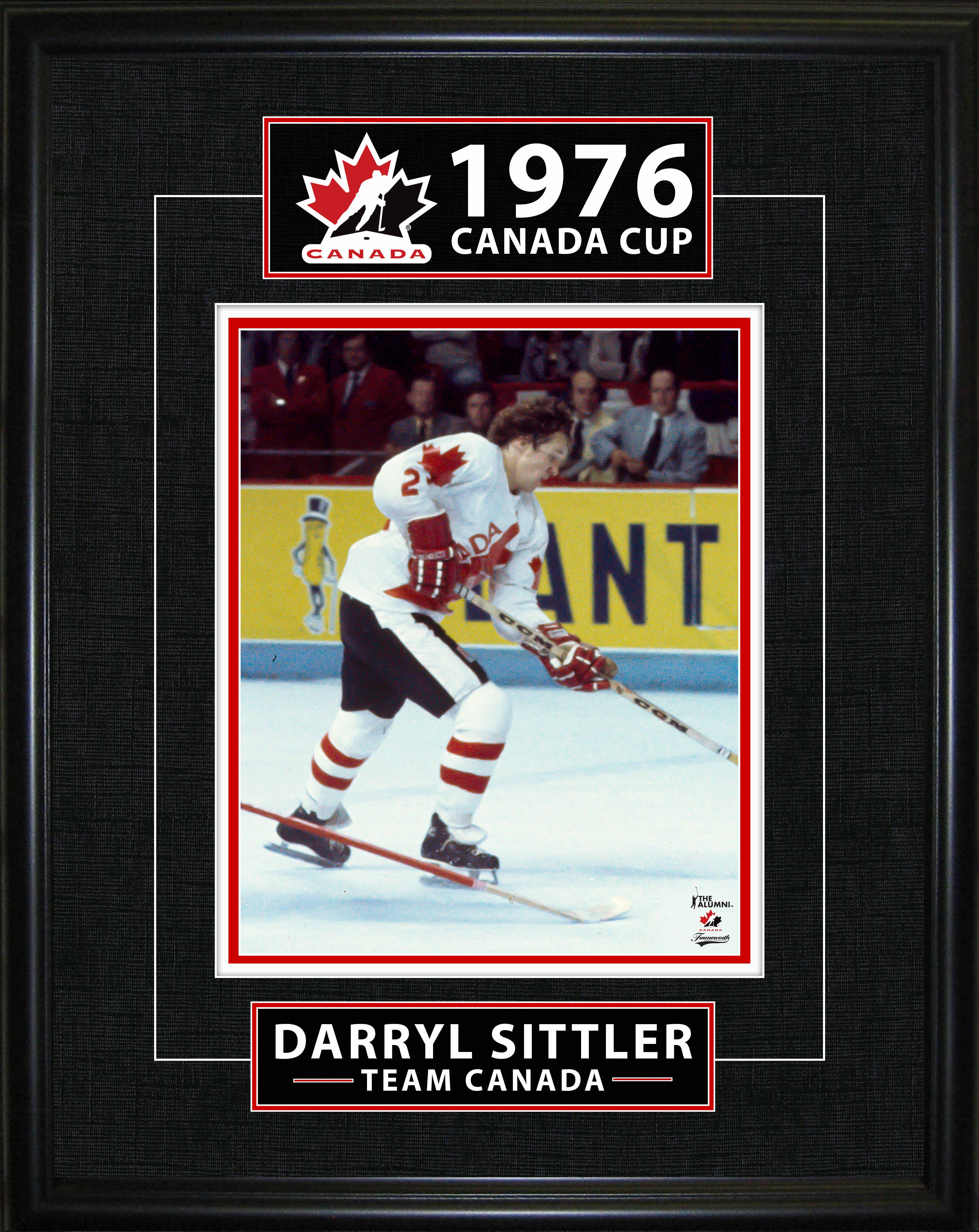 Darryl Sittler Framed 16" x 20" Classic Series 1976 Canada Cup