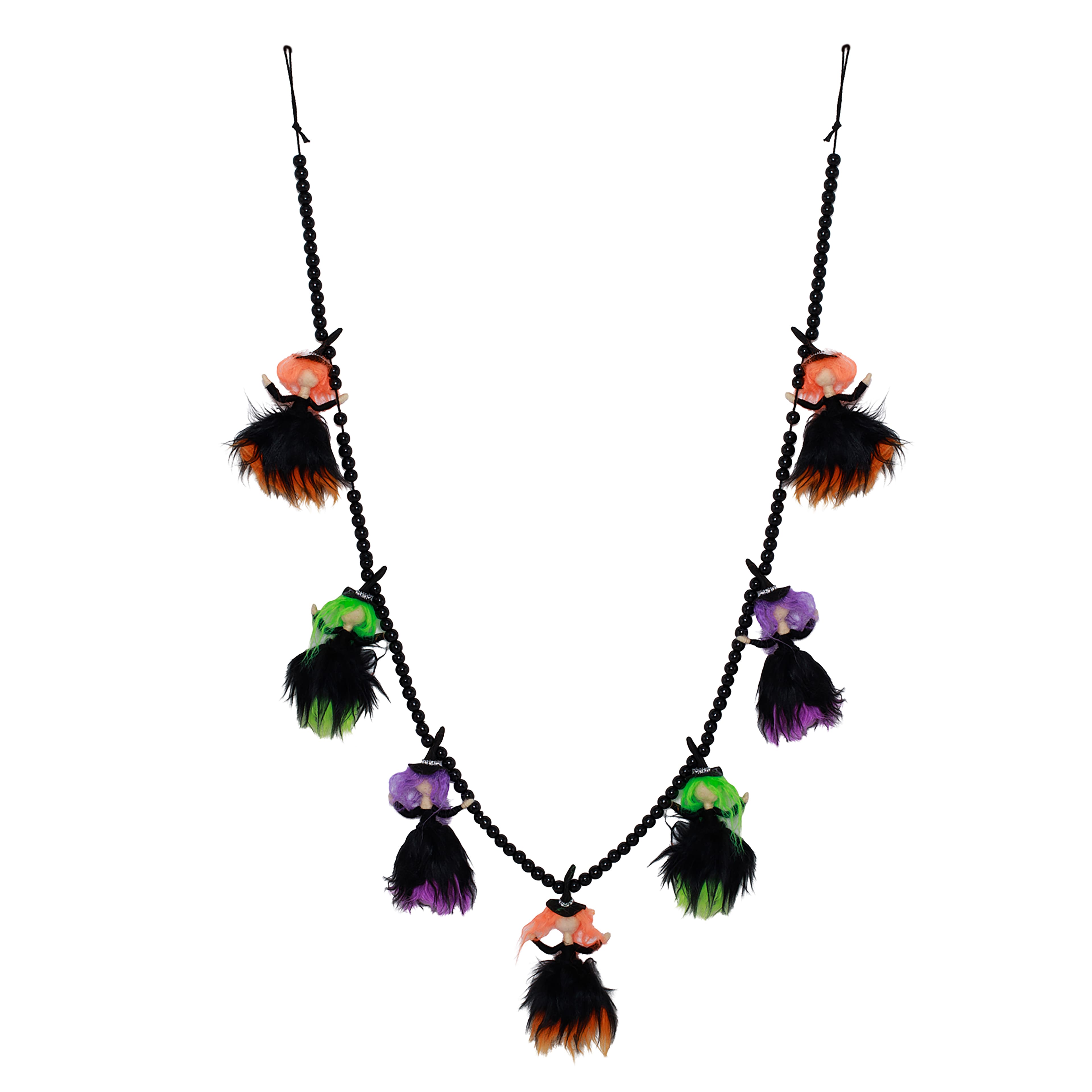 6ft. Felt Witch Garland by Ashland®
