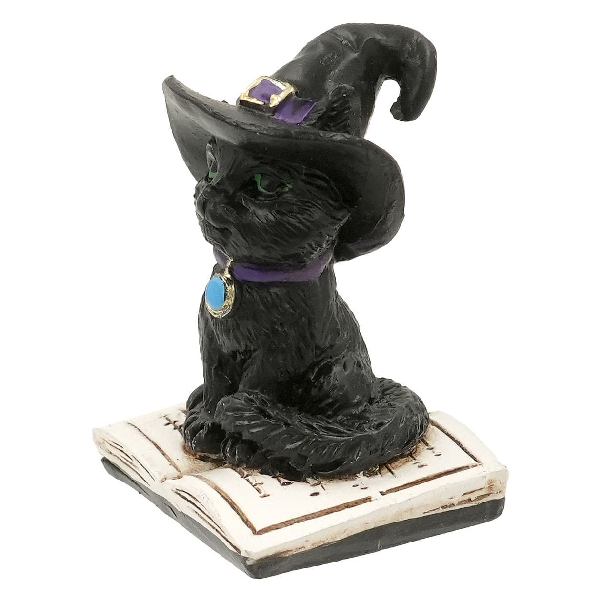 Mini Black Cat on Book by Ashland®