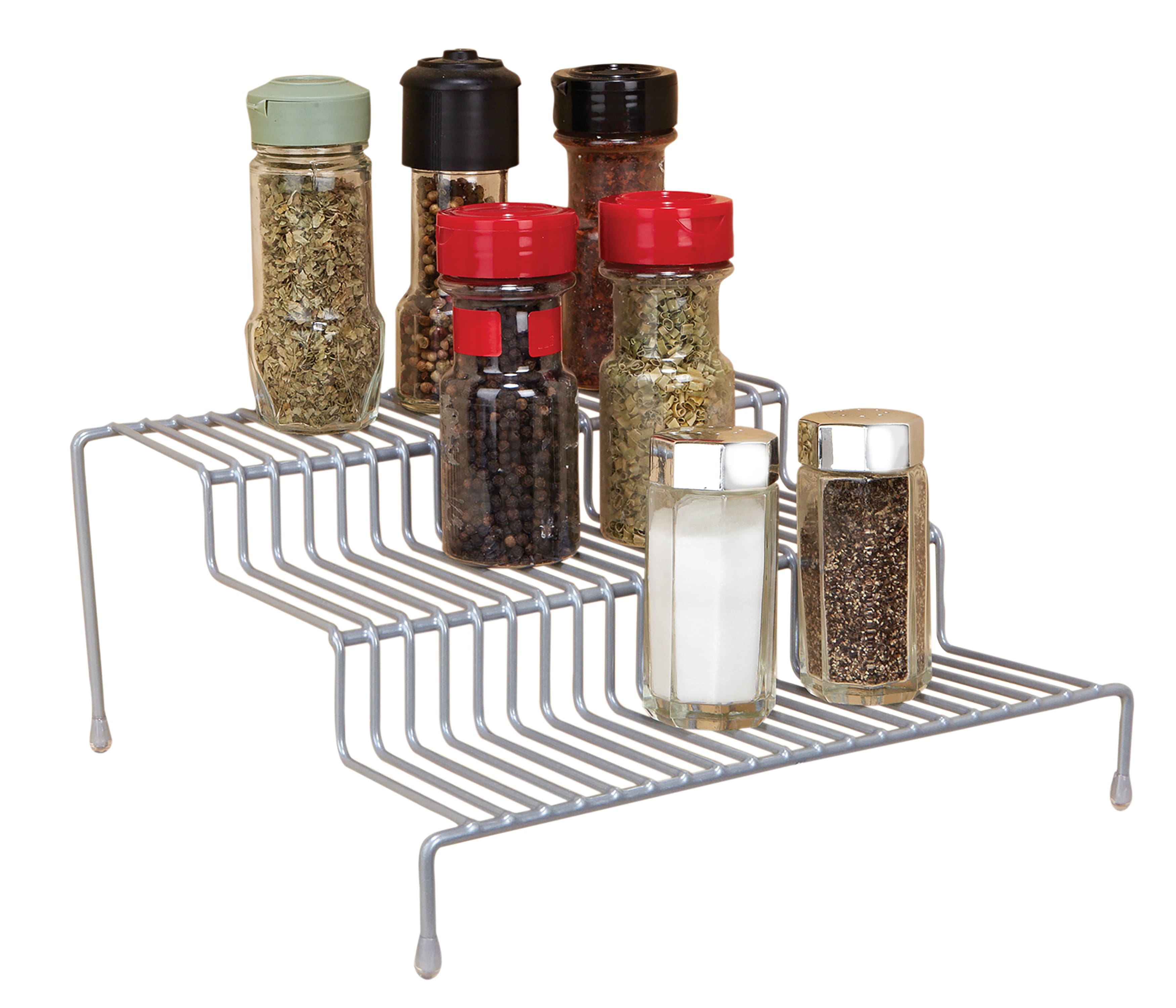 Kitchen Details 10" 3-Tier Spice Rack Shelf Organizer