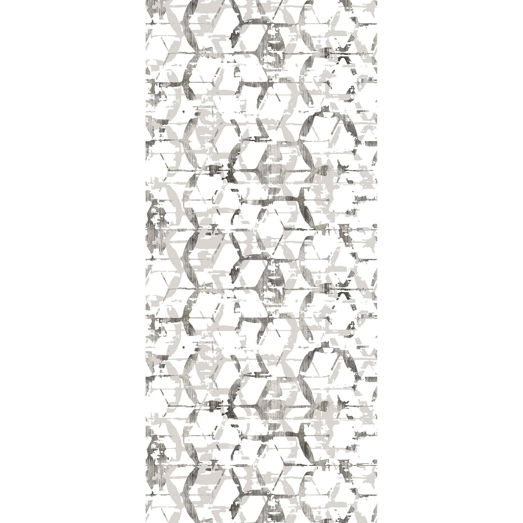 Katie Hunt Dove Gray Hex-A-Gone Wall Mural