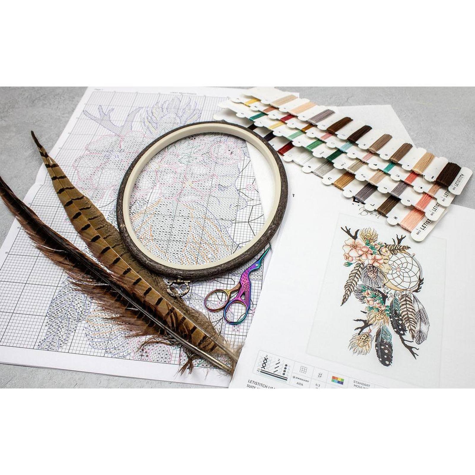 Letistitch Moon Dreams Counted Cross Stitch Kit