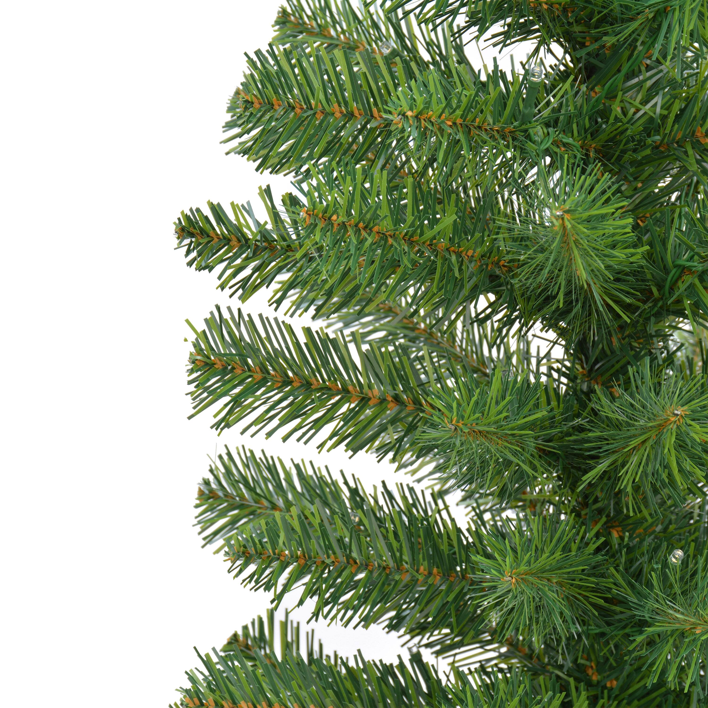 3.5ft. Pre-Lit Battery Operated Potted Artificial Christmas Trees
