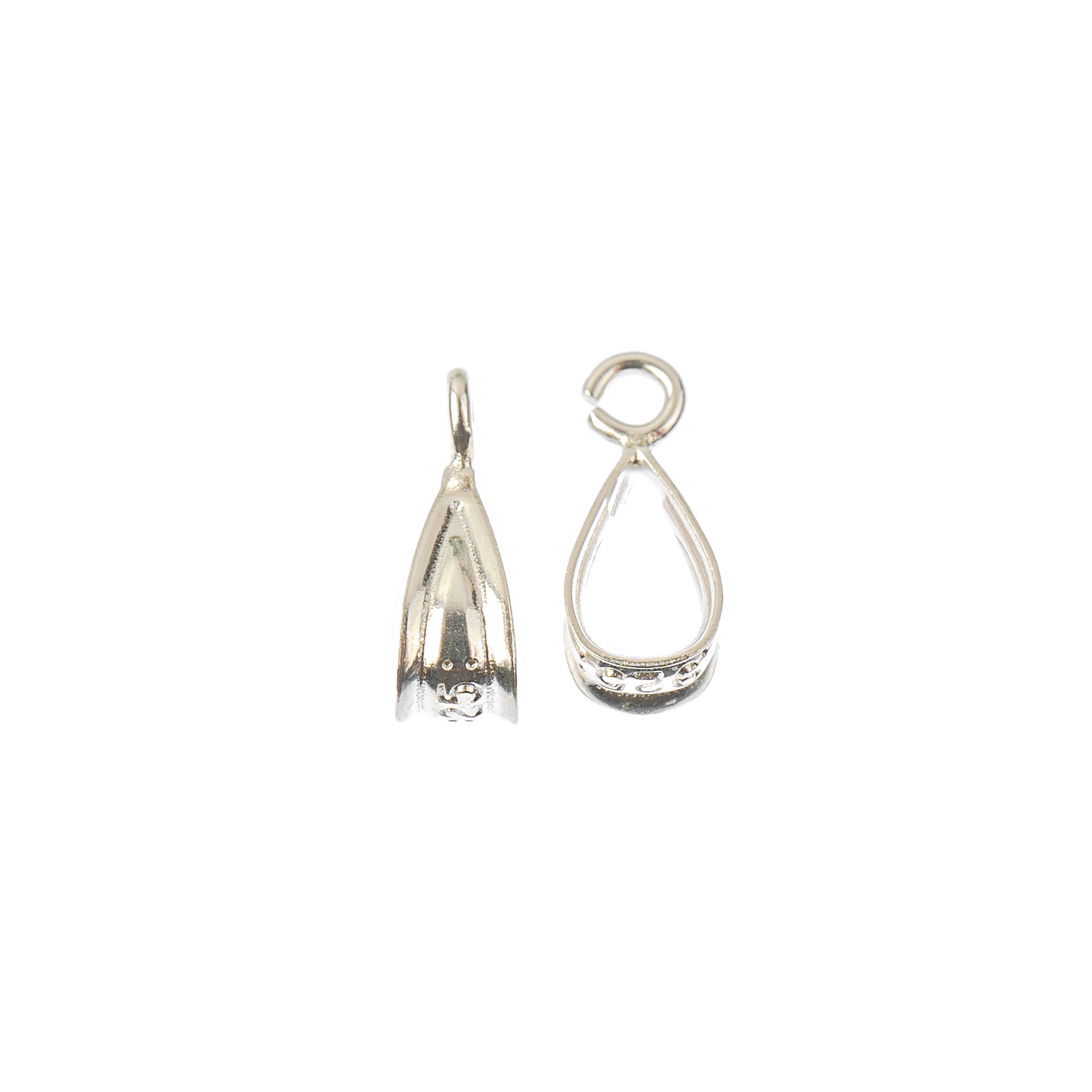 5.7mm Sterling Silver Small Bail Ring, 2ct. by Bead Landing™